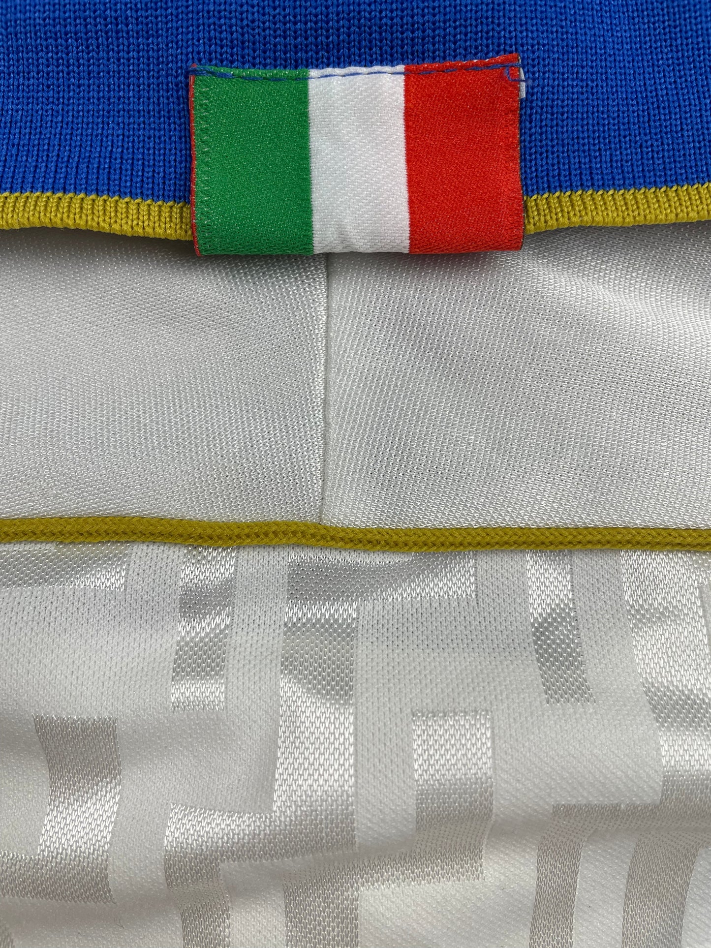 Match Shirt • National • Italia • 1995 • Nike • Away • #06 • Lorenzo Minotti • vs Ukraine • Euro 96 Qualifiers