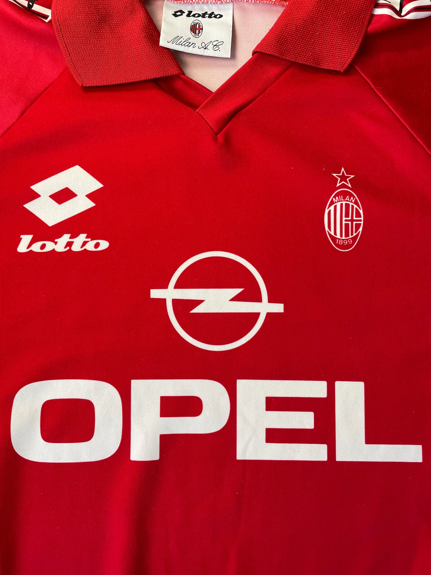 Player Issue Training • AC Milan • 1994 • Lotto Top • Size L