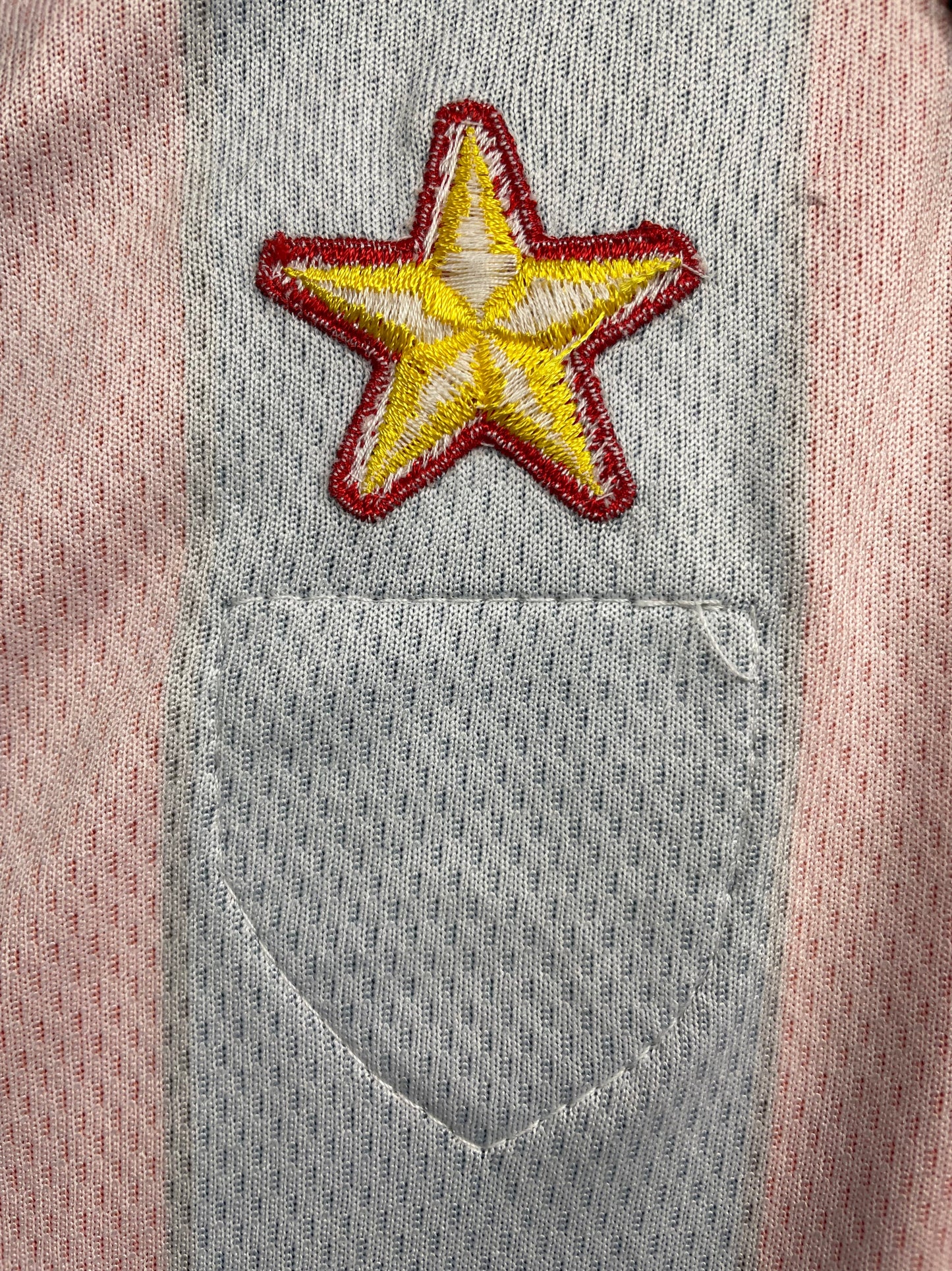 Match Shirt • Club • AC Milan • 1996 • Lotto • Home • #7 • Gianluigi Lentini • Match Prepared