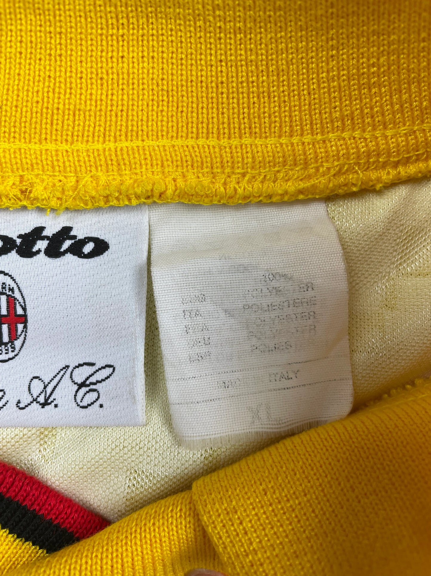 Match Shirt • Club • AC Milan • 1995 • Lotto • Third • #23 • Marco Simone • Match Prepared