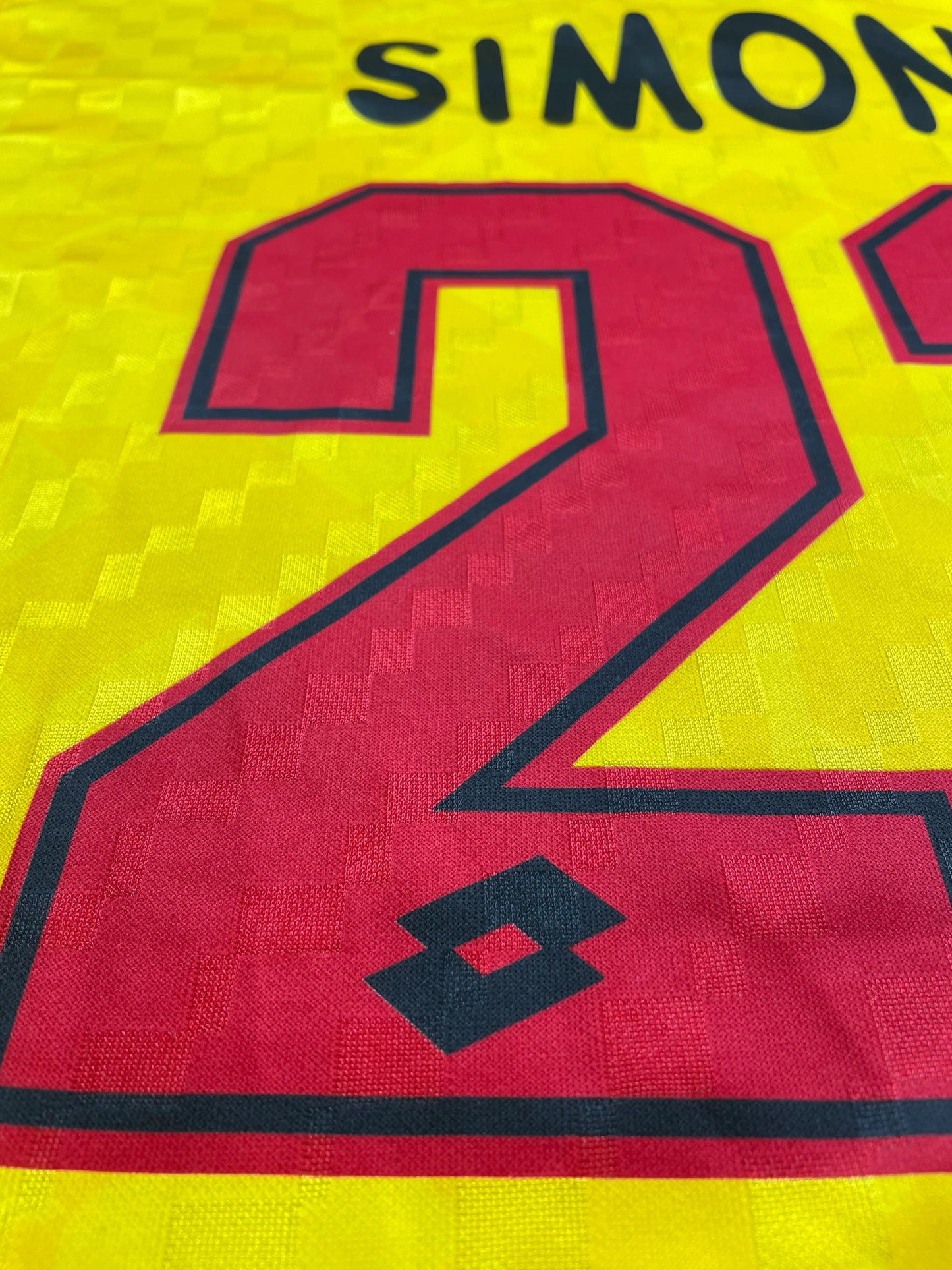 Match Shirt • Club • AC Milan • 1995 • Lotto • Third • #23 • Marco Simone • Match Prepared