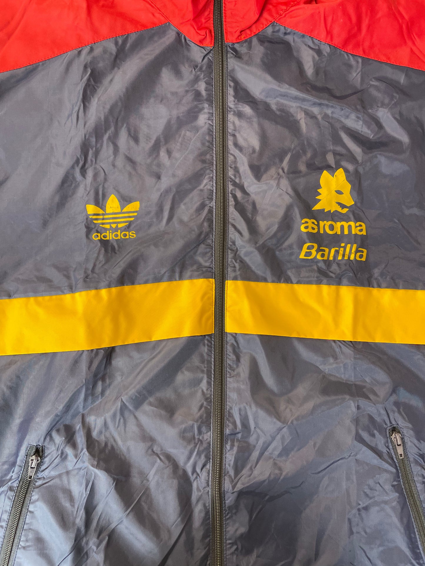 Player Issue Training • Roma • 1992 • Adidas Waterproof • Size L