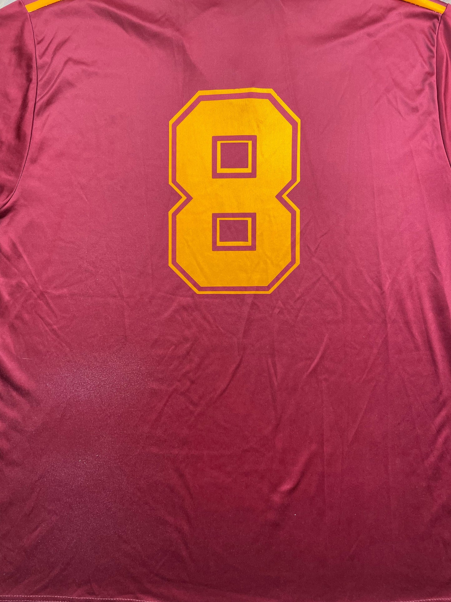 Match Shirt • Club • Roma • 1993 • Adidas • Home • #8 • Alessio Scarchilli • Match Worn