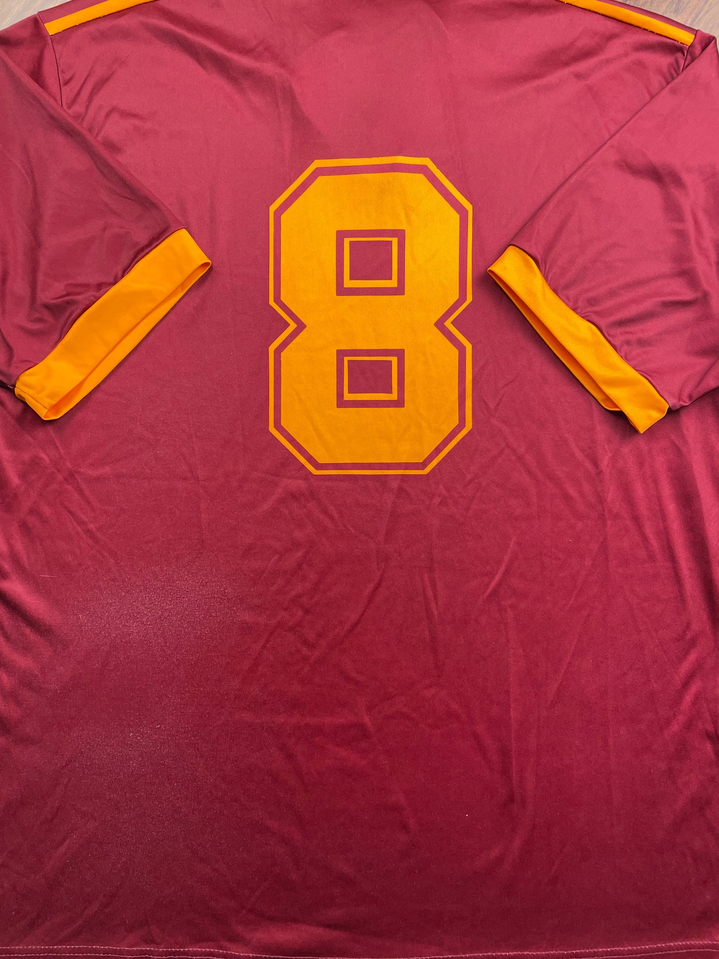 Match Shirt • Club • Roma • 1993 • Adidas • Home • #8 • Alessio Scarchilli • Match Worn