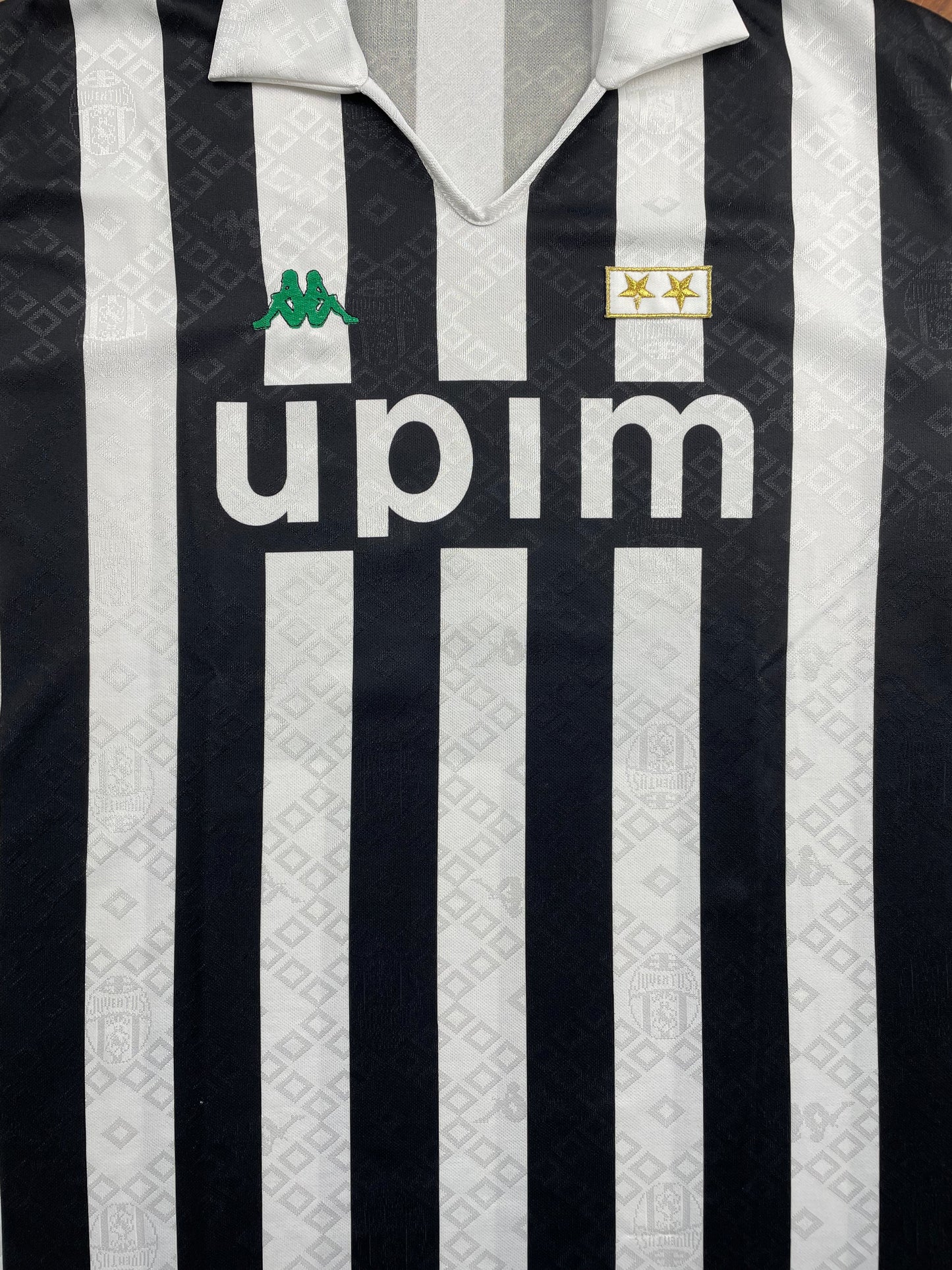 Match Shirt • Club • Juventus • 1991 • Kappa • Home • #4 • Antonio Conte • Match Worn