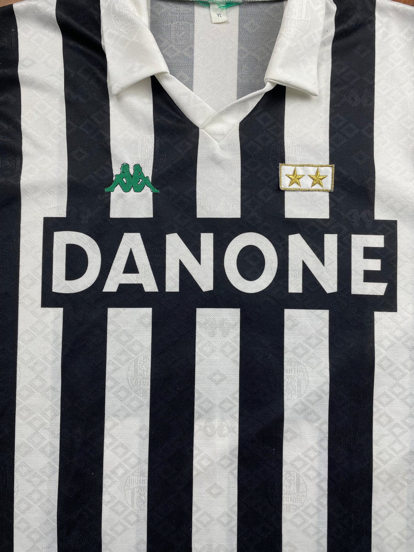 Match Shirt • Club • Juventus • 1993 • Kappa • Home • #8 • Antonio Conte • Match Worn