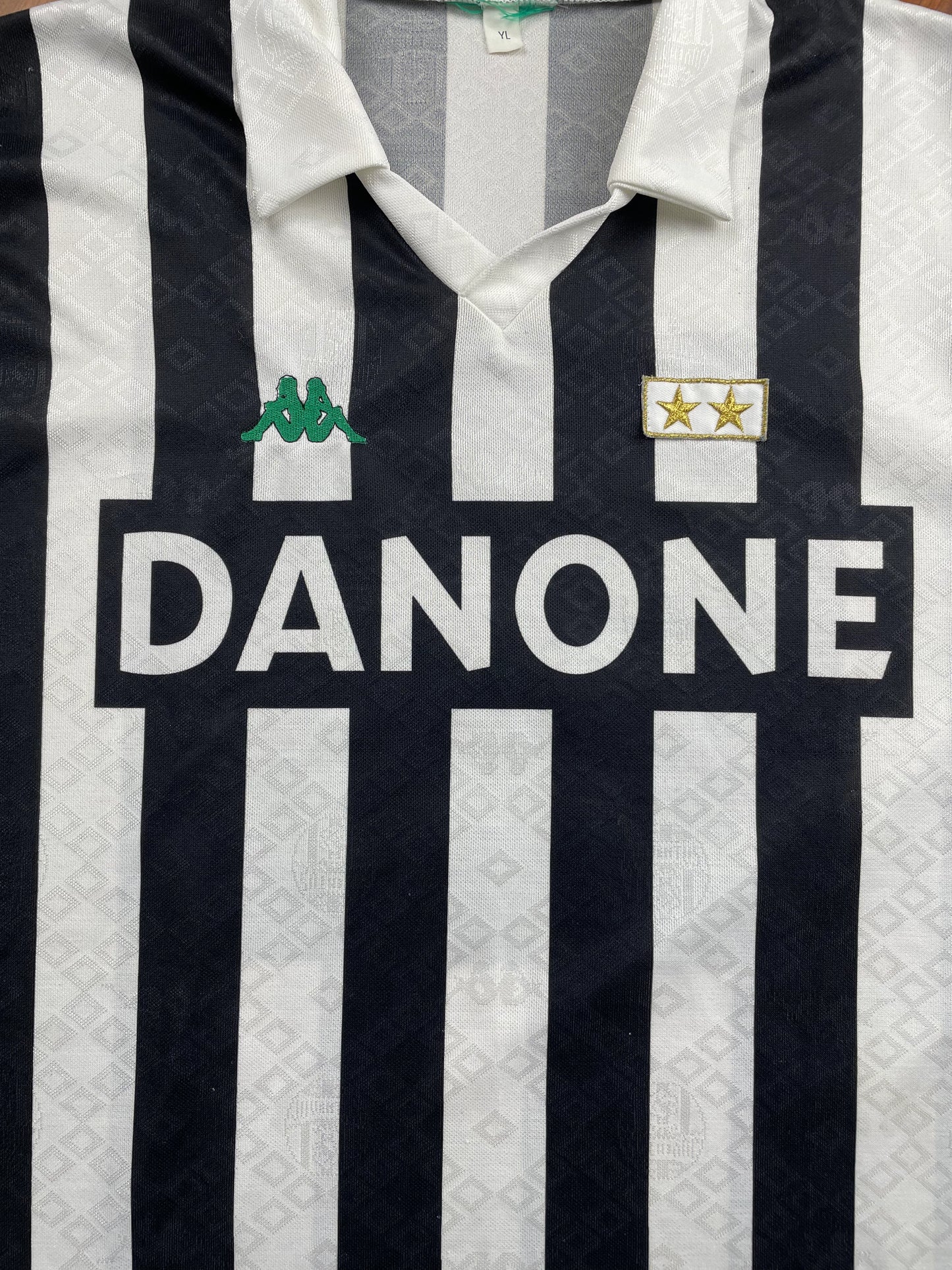 Match Shirt • Club • Juventus • 1993 • Kappa • Home • #8 • Antonio Conte • Match Worn