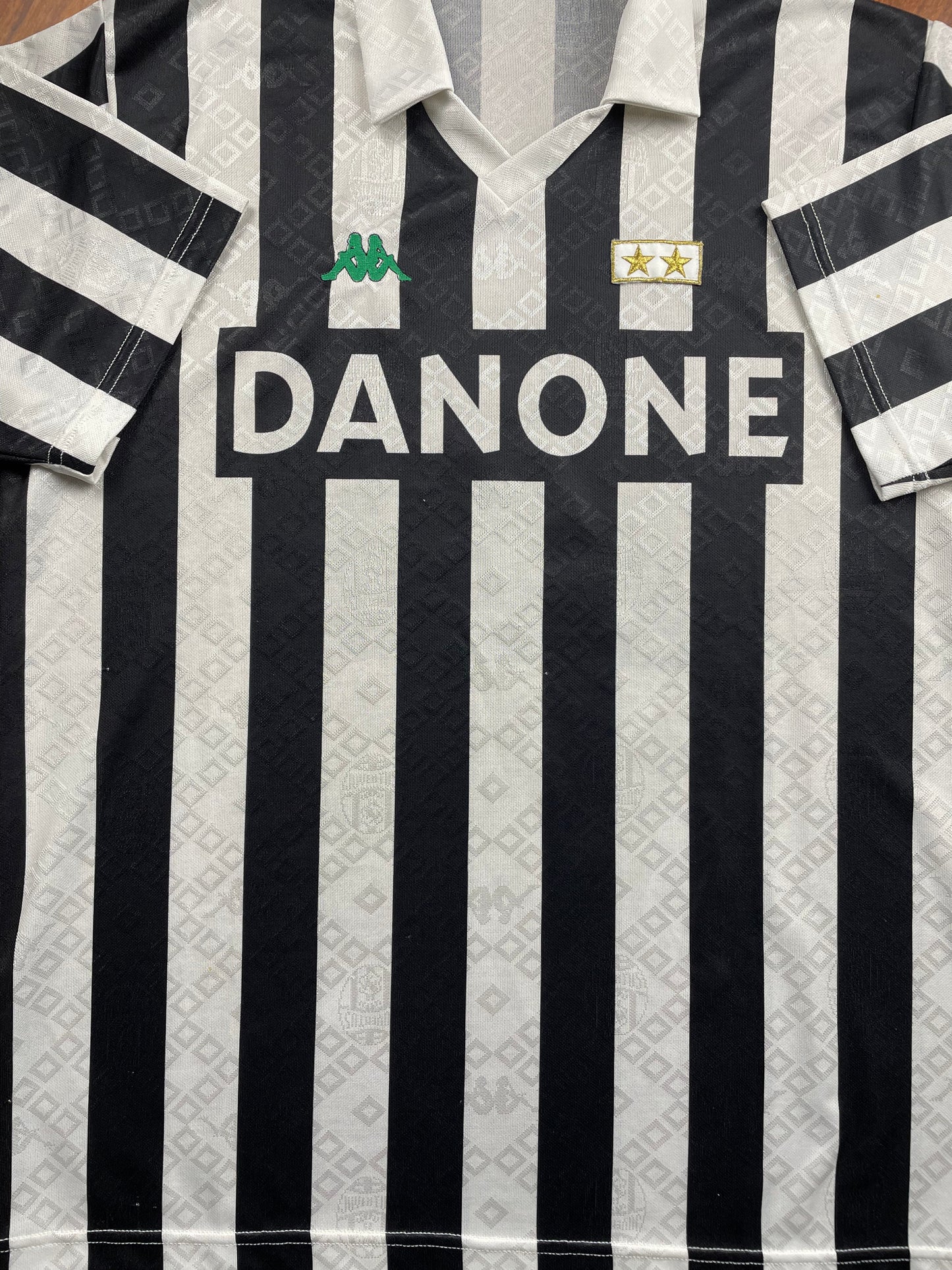 Match Shirt • Club • Juventus • 1992 • Kappa • Home • #7 • Antonio Conte • Match Worn