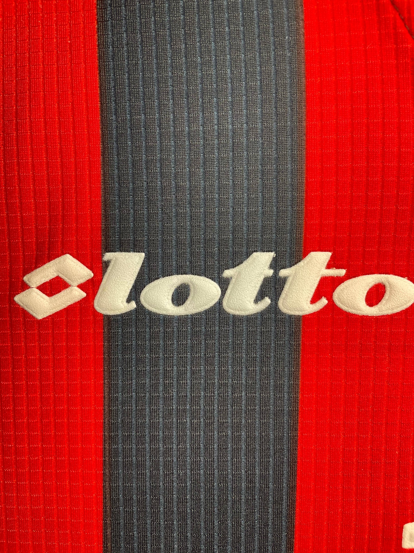 Store Shirt • AC Milan • 1997 • Lotto • Home • George Weah • Size XL