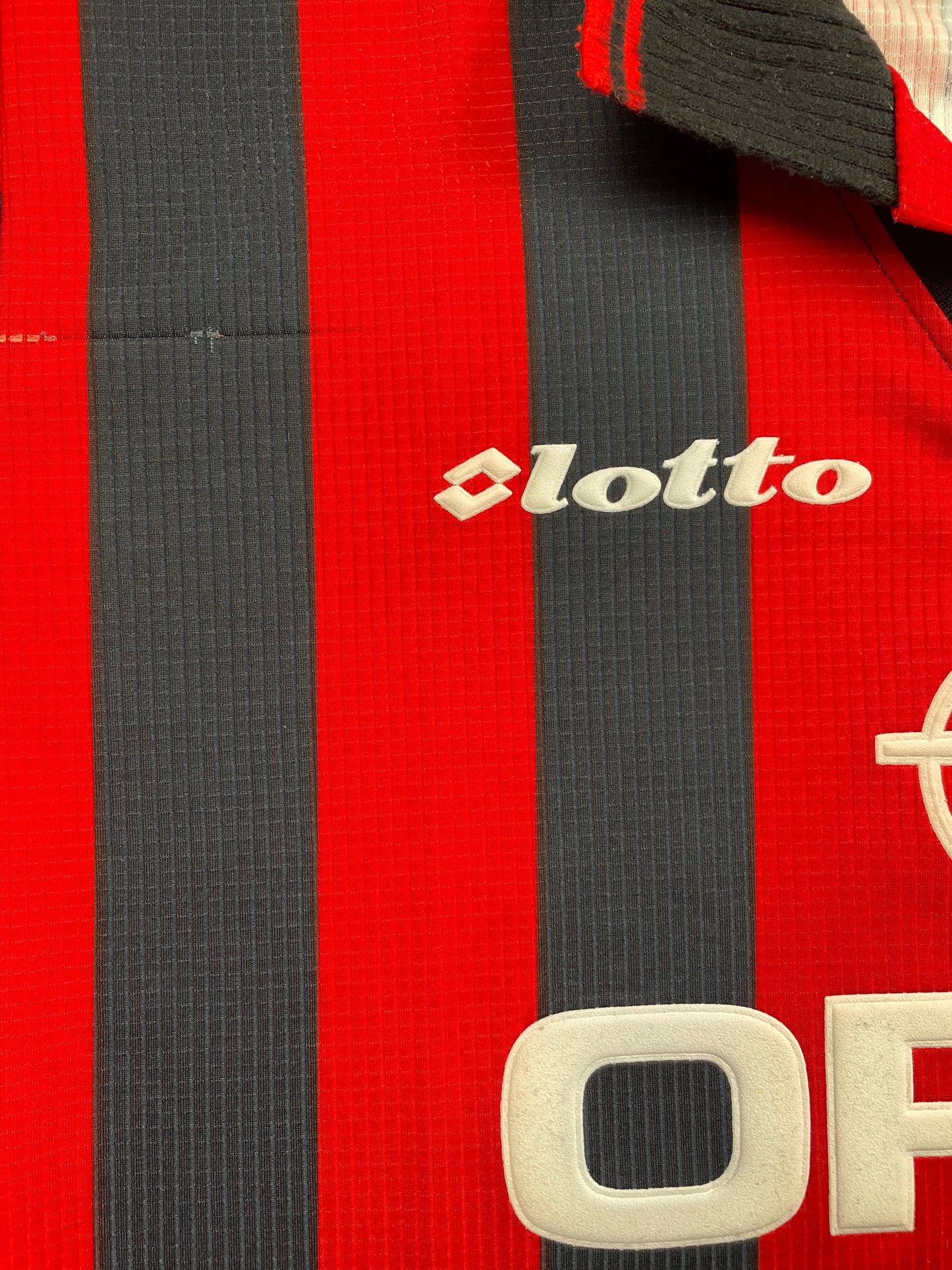 Store Shirt • AC Milan • 1997 • Lotto • Home • George Weah • Size XL