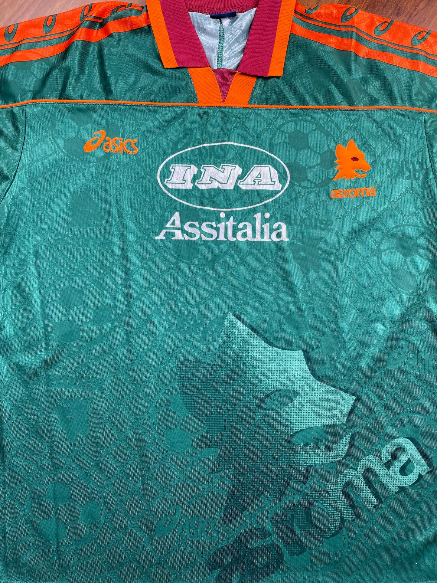 Store Shirt • Roma • 1995 • Asics • Third • Size XL