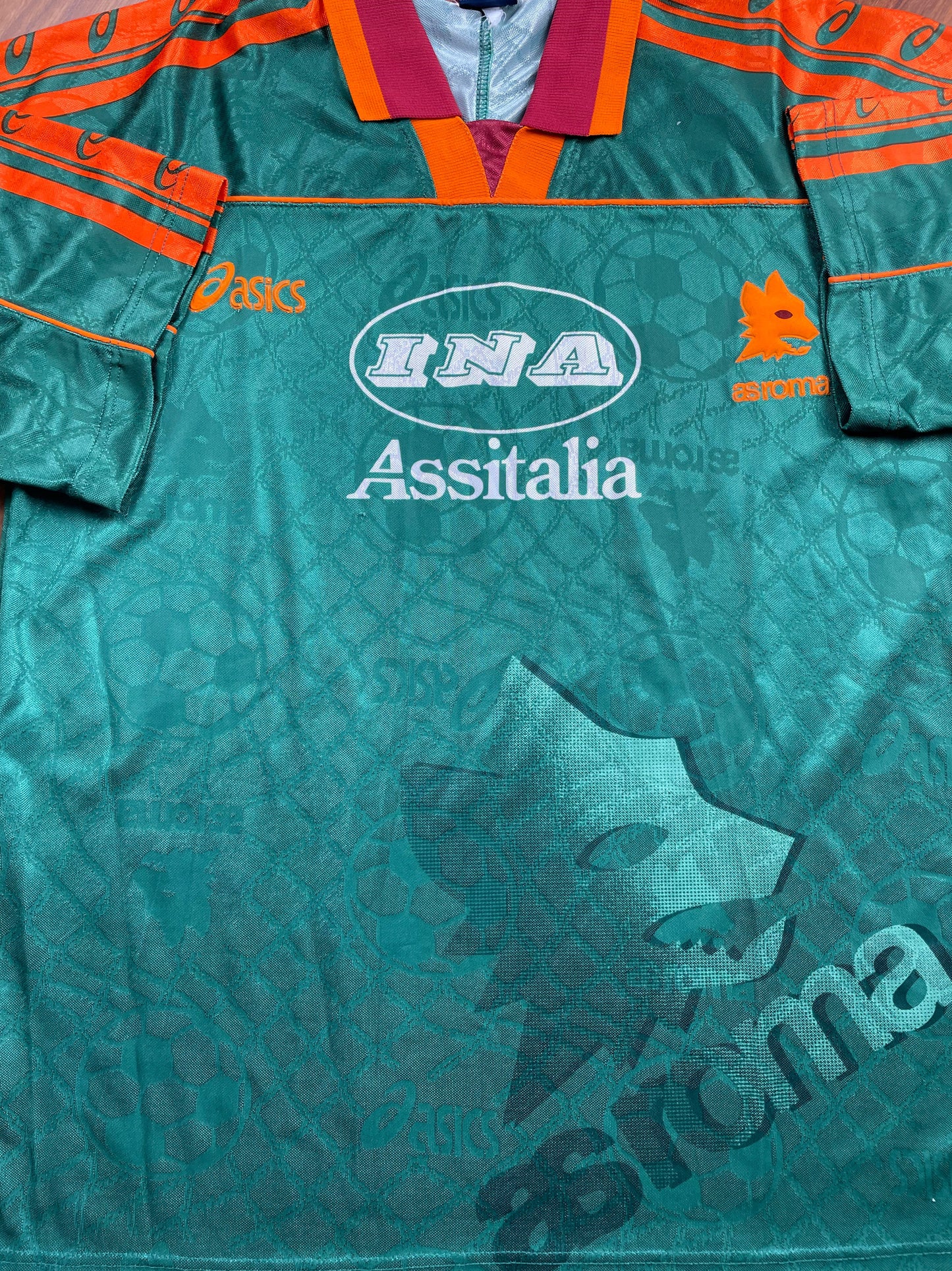 Store Shirt • Roma • 1995 • Asics • Third • Size XL