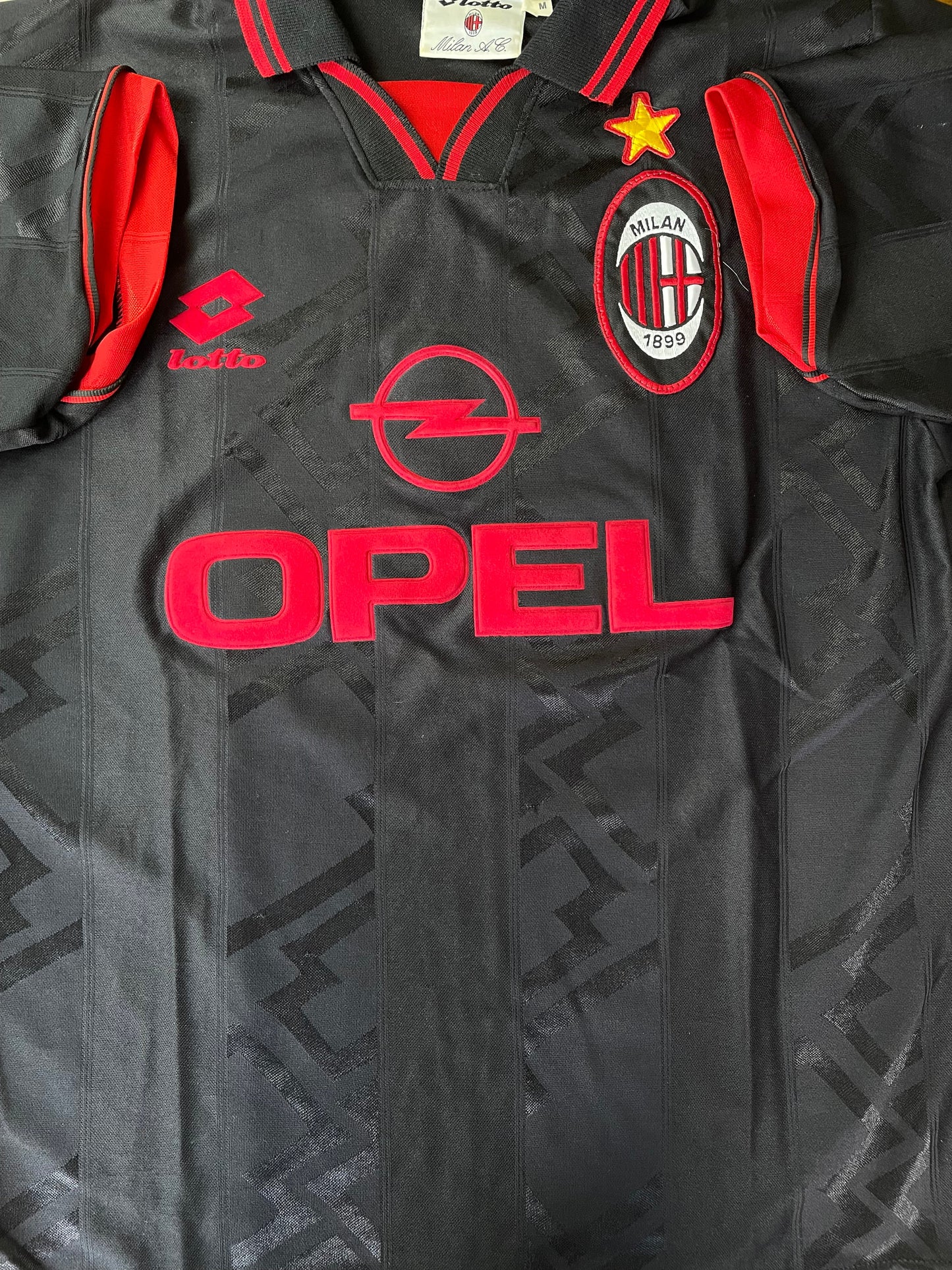 Store Shirt • AC Milan • 1996 • Lotto • Third • Size M • With Shorts