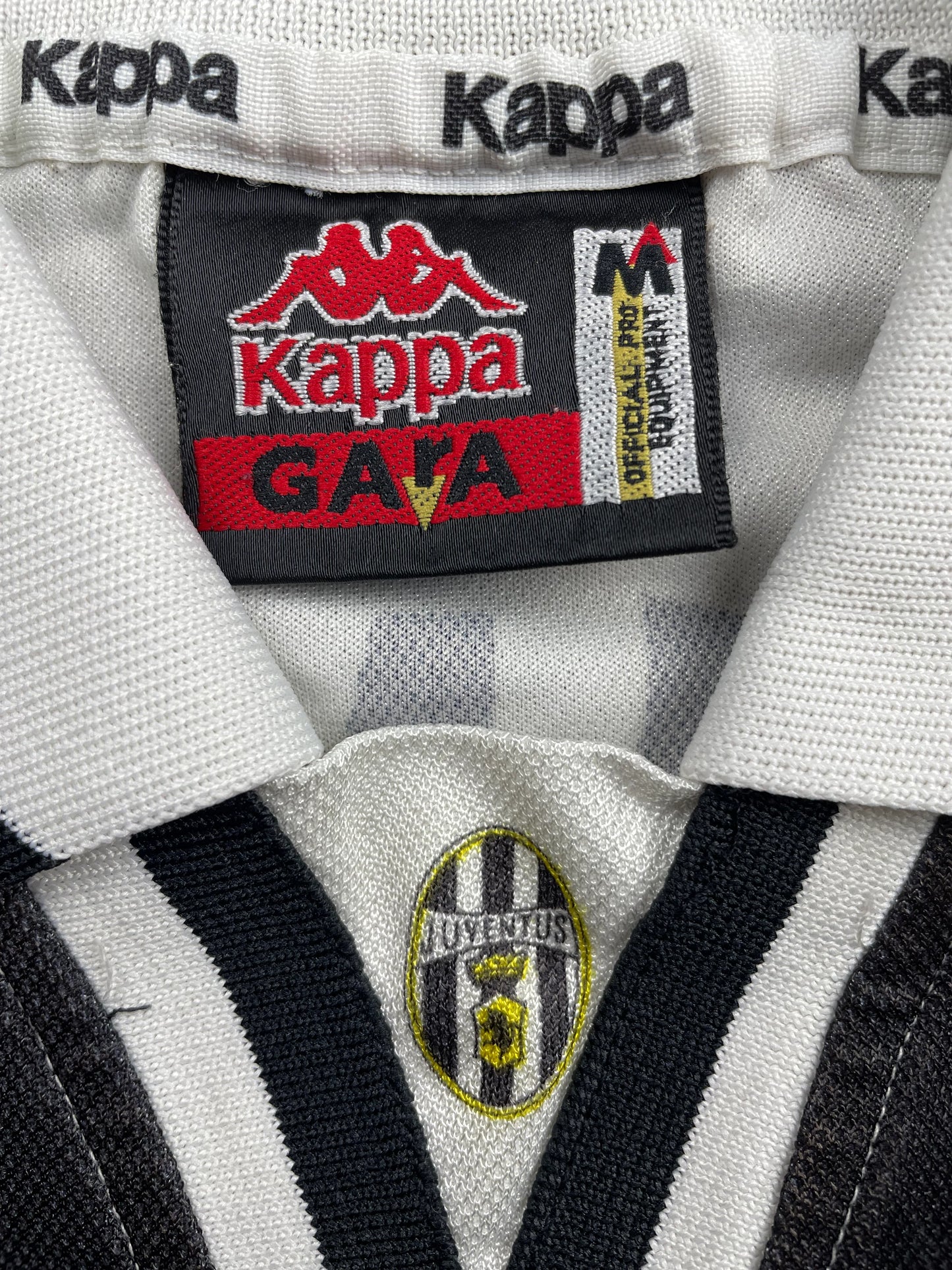 Store Shirt • Juventus • 1996 • Kappa • Fabrizio Ravanelli • Size M • Player Spec