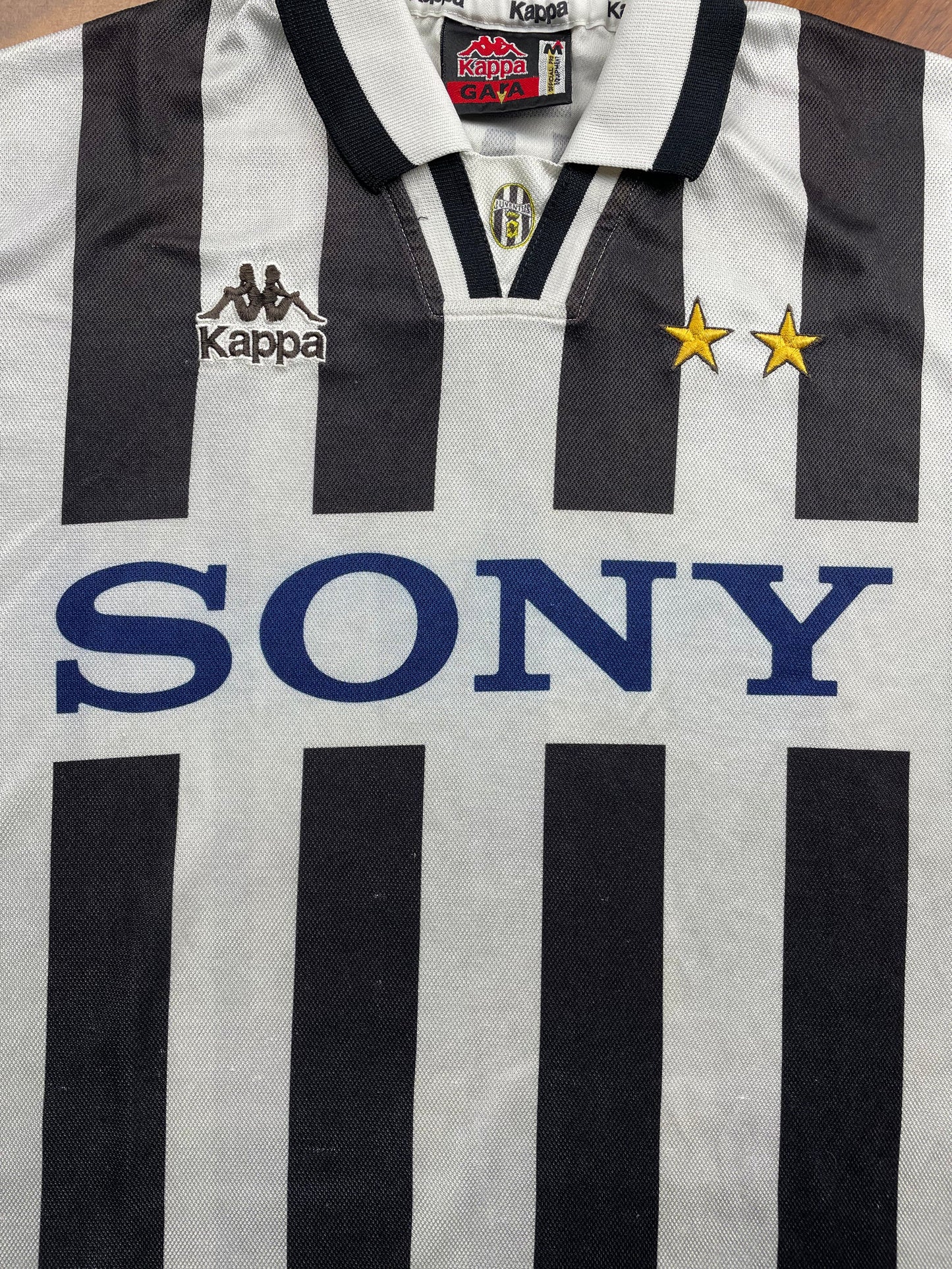 Store Shirt • Juventus • 1996 • Kappa • Fabrizio Ravanelli • Size M • Player Spec