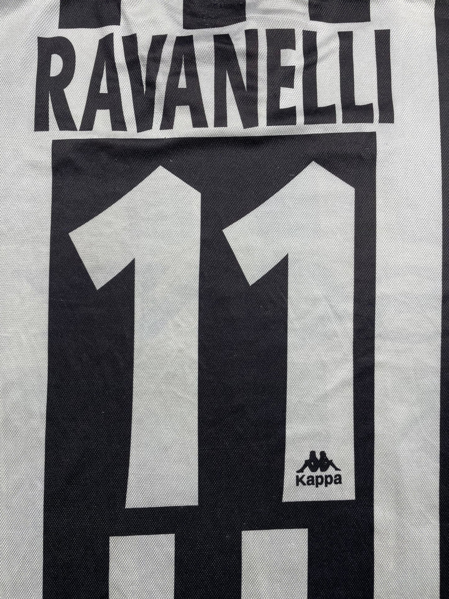 Store Shirt • Juventus • 1996 • Kappa • Fabrizio Ravanelli • Size M • Player Spec