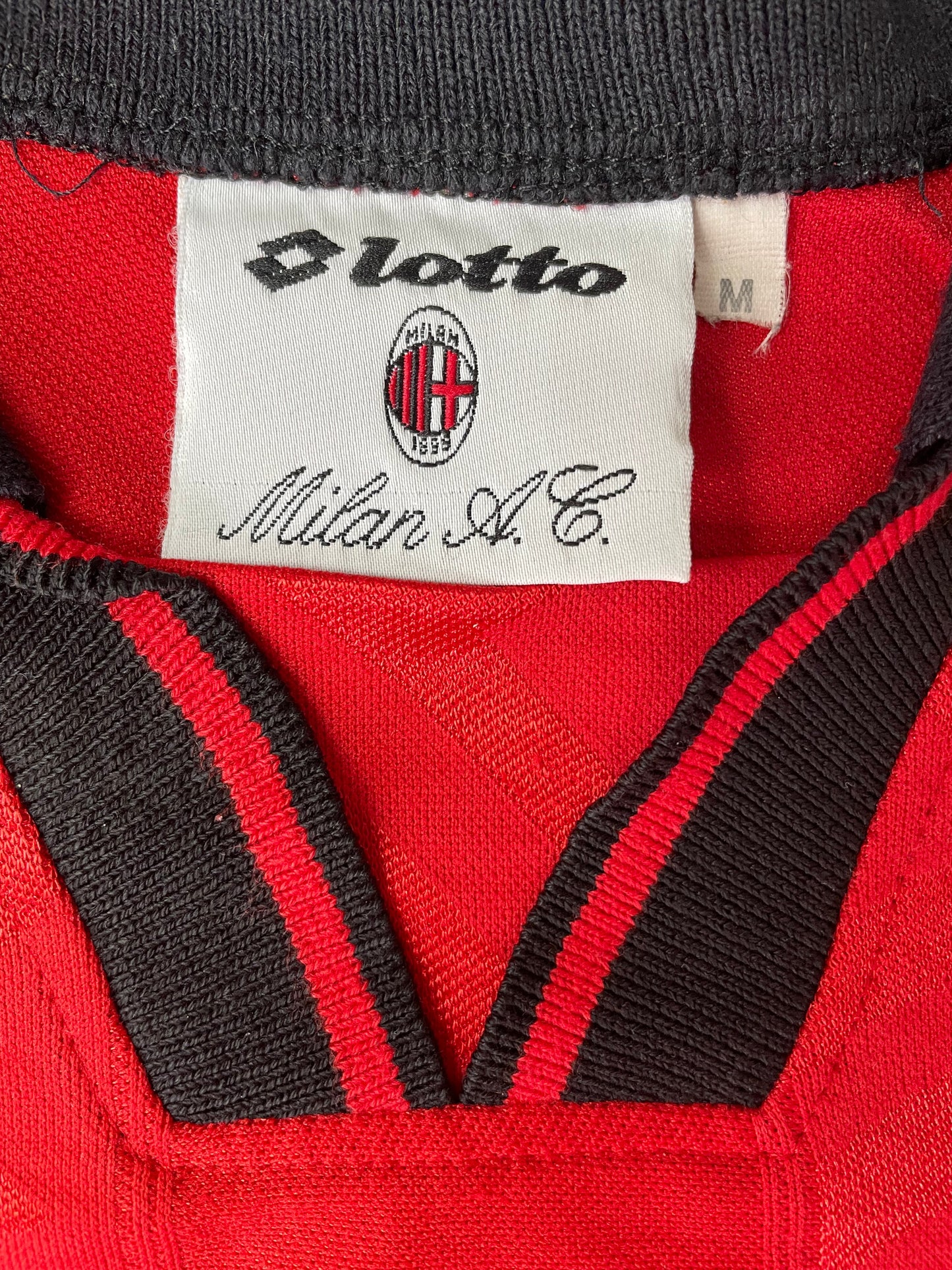 Store Shirt • AC Milan • 1996 • Lotto • Fourth • Size M