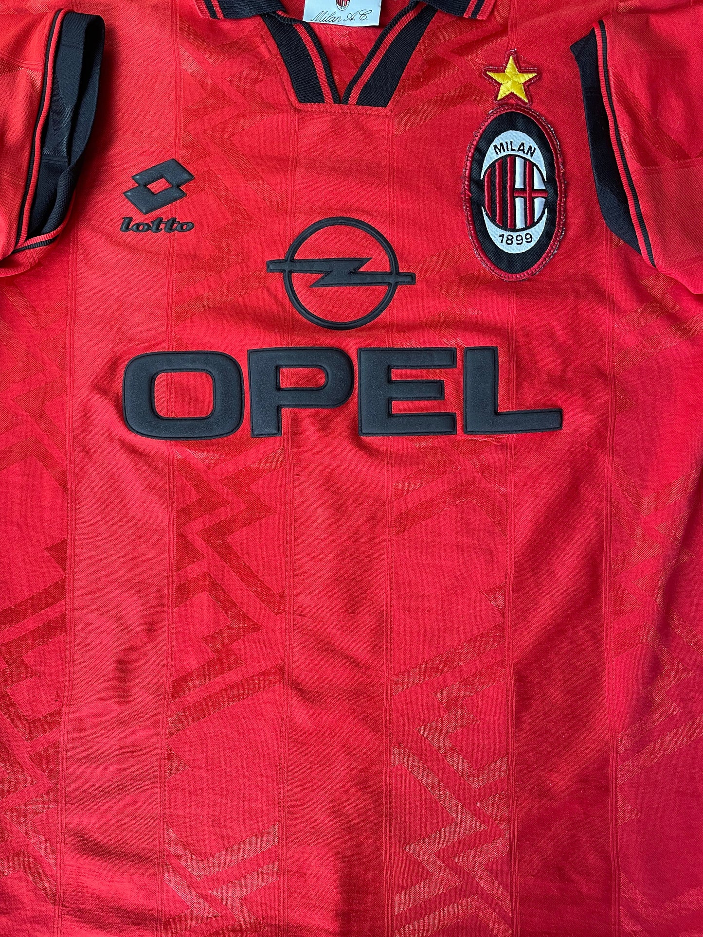 Store Shirt • AC Milan • 1996 • Lotto • Fourth • Size M