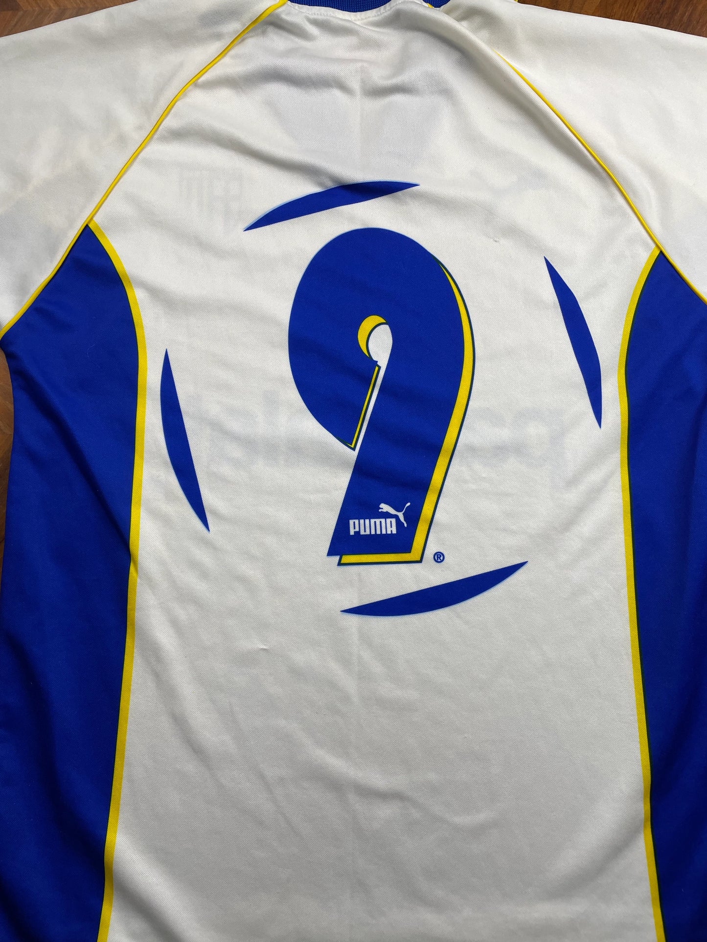 Store Shirt • Parma • 1997 • Puma • Home • #9 • Size L 