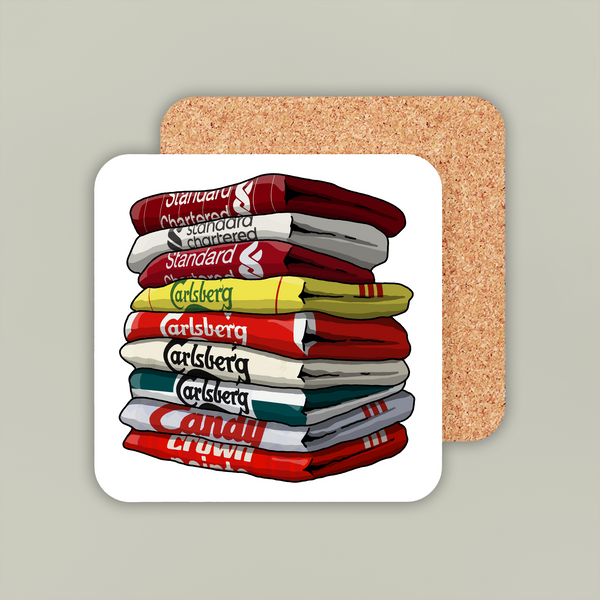 Liverpool Shirt Stack Coaster