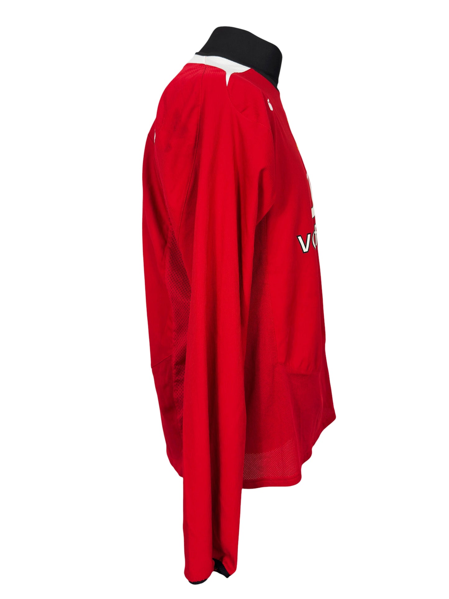 2004-06 Manchester United L/S Home - Size XL (L Fit) - Solskjaer 20