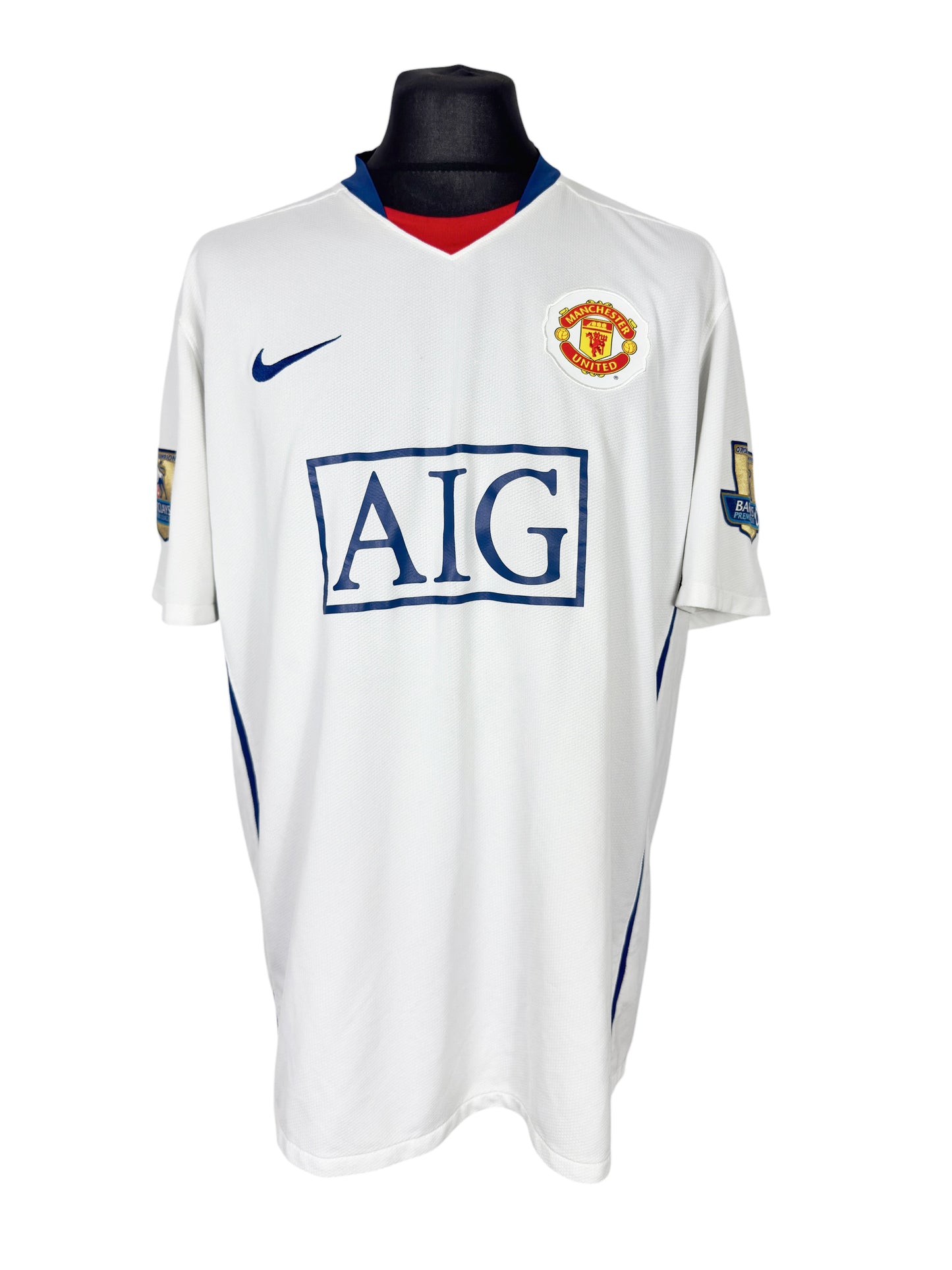 2008-09 Manchester United Away - Size XL - Rooney 10