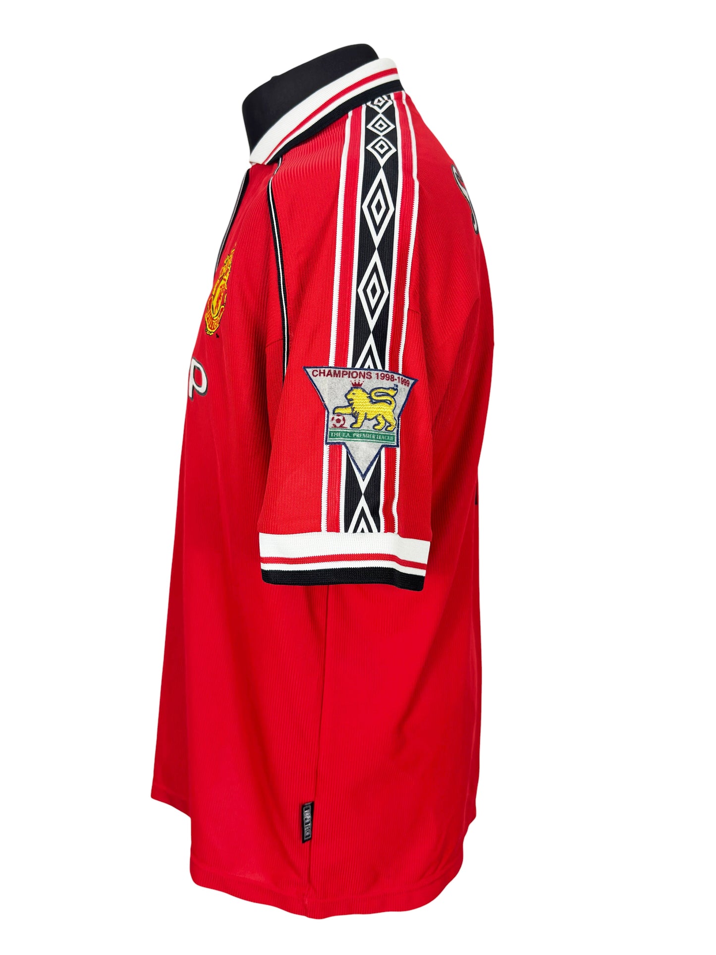 1998-00 Manchester United Home - Size XL (L Fit) - Scholes 18