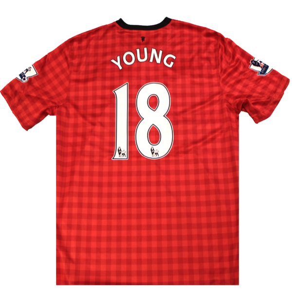 Manchester United 2012-2013 Home Shirt YOUNG (Excellent) XL