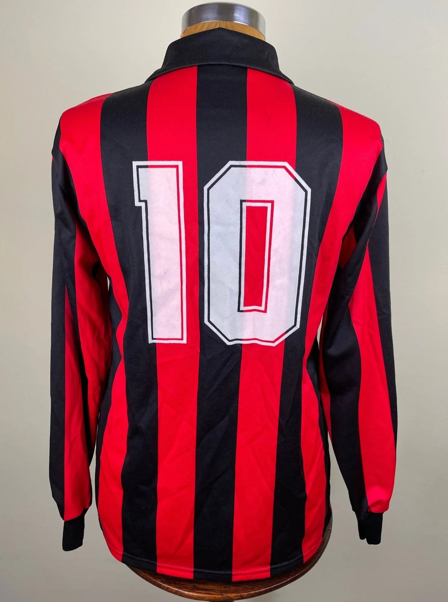 Match Shirt • Club • AC Milan • 1987 • Kappa • Home • #10 • Ruud Gullit • Match Worn
