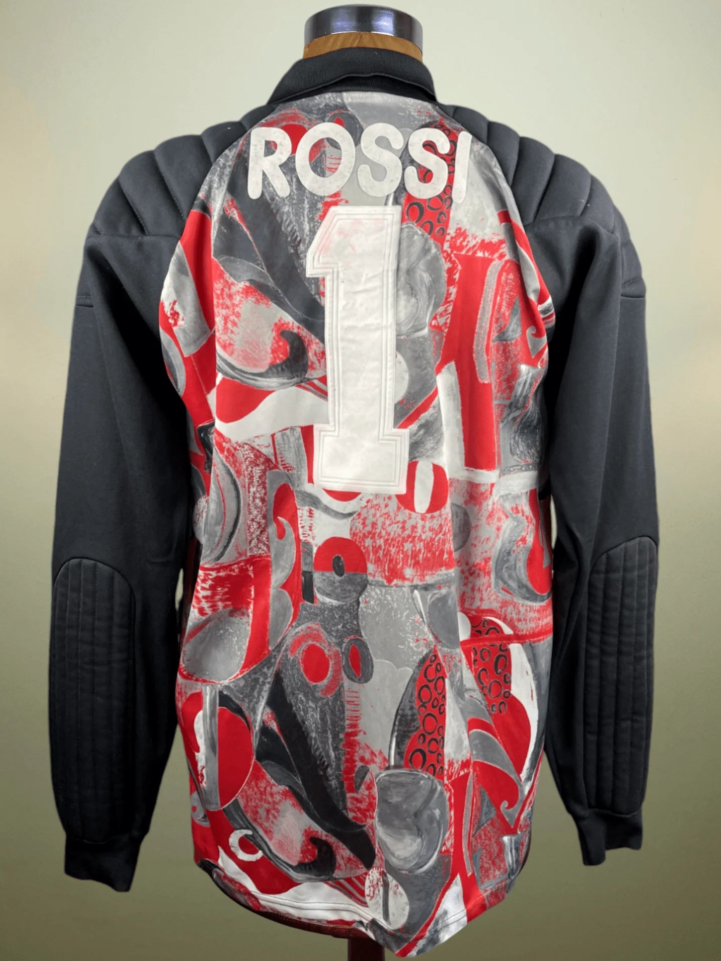 Match Shirt • Club • AC Milan • 1995 • Lotto • Keeper • #1 • Sebastiano Rossi • Match Worn