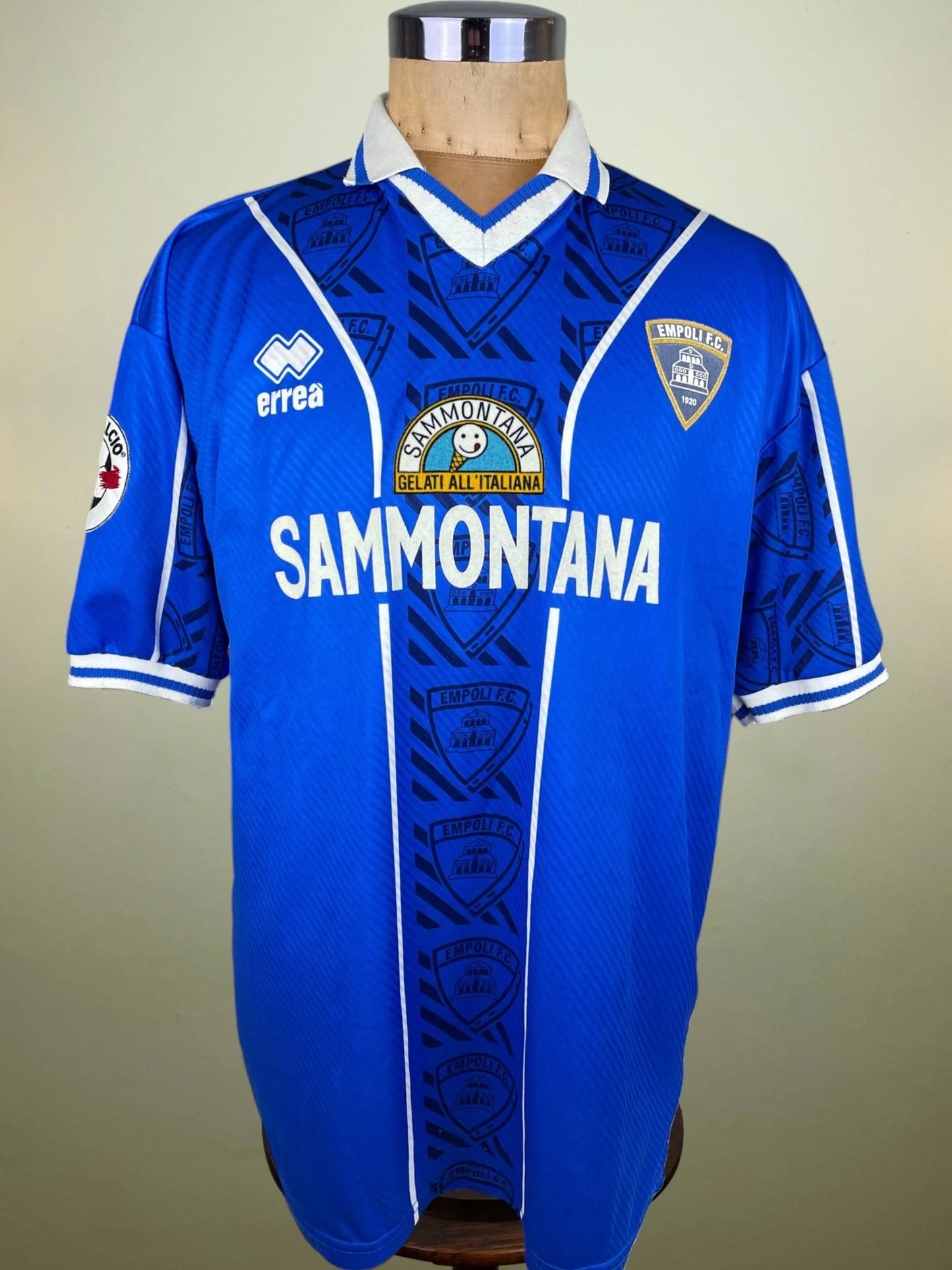 Match Shirt • Club • Empoli • 1997 • Errea • Home • #31 • Raffaele Ametrano • Match Worn