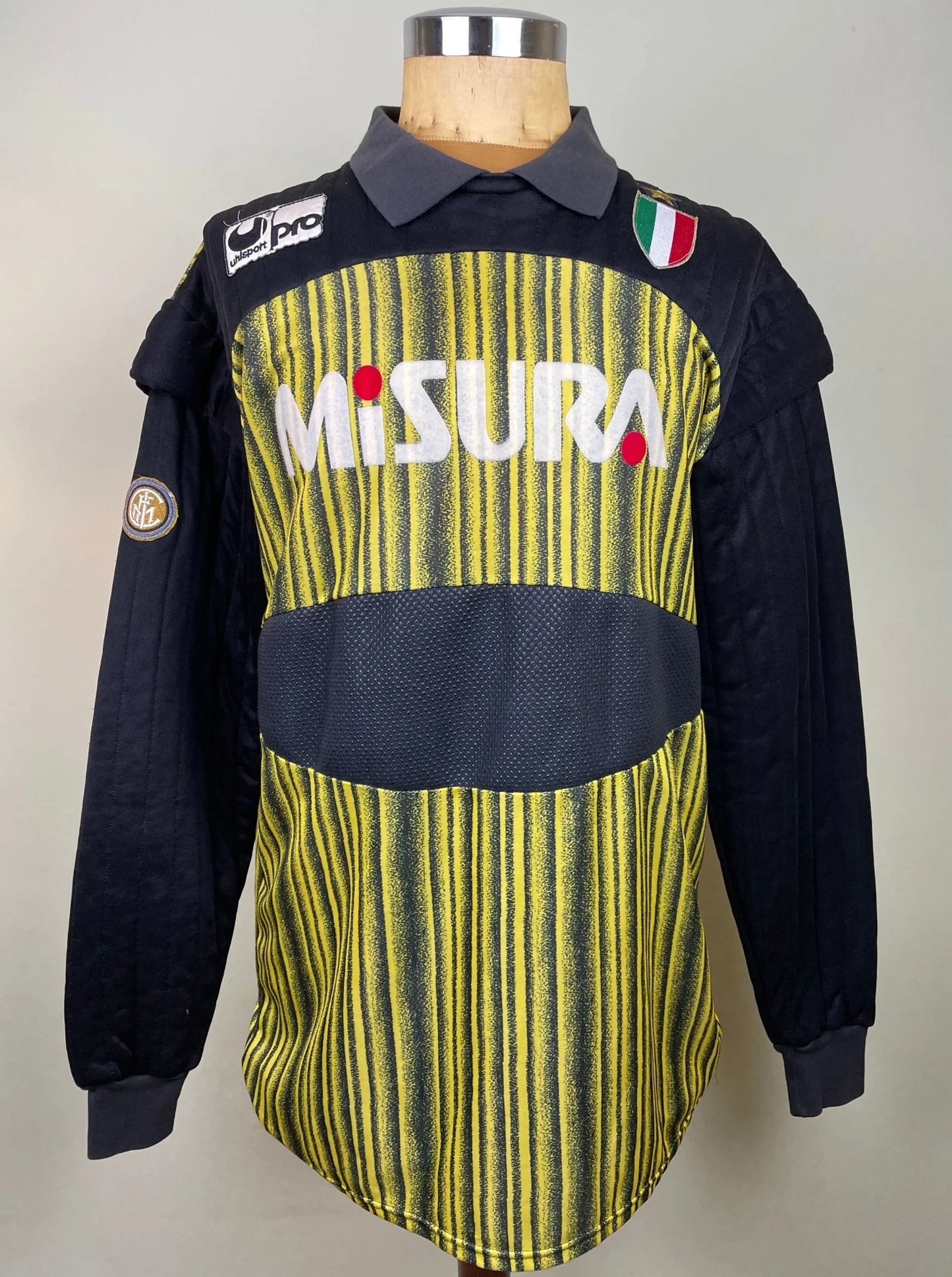 Match Shirt • Club • Inter • 1989 • Uhlsport • Keeper • #1 • Walter Zenga • Match Worn