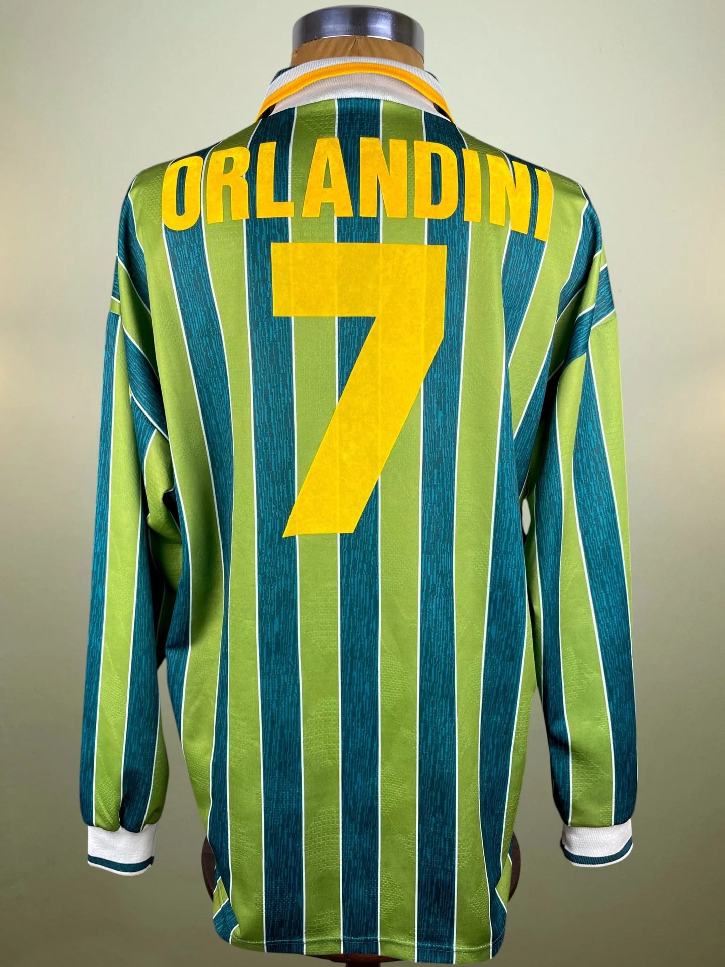 Match Shirt • Club • Inter • 1995 • Umbro • Third • #7 • Pierluigi Orlandini • Match Prepared