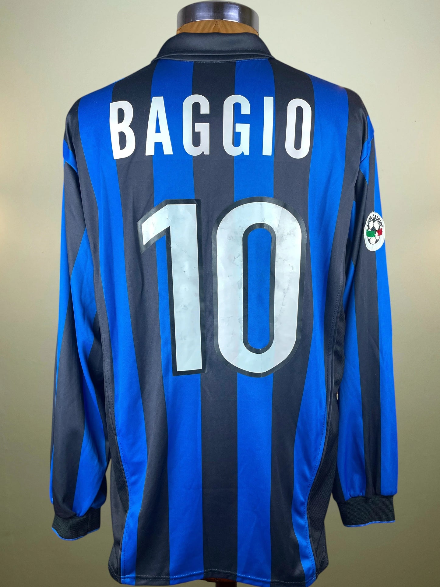 Match Shirt • Club • Inter • 1998 • Nike • Home • #10 • Roberto Baggio • Match Worn