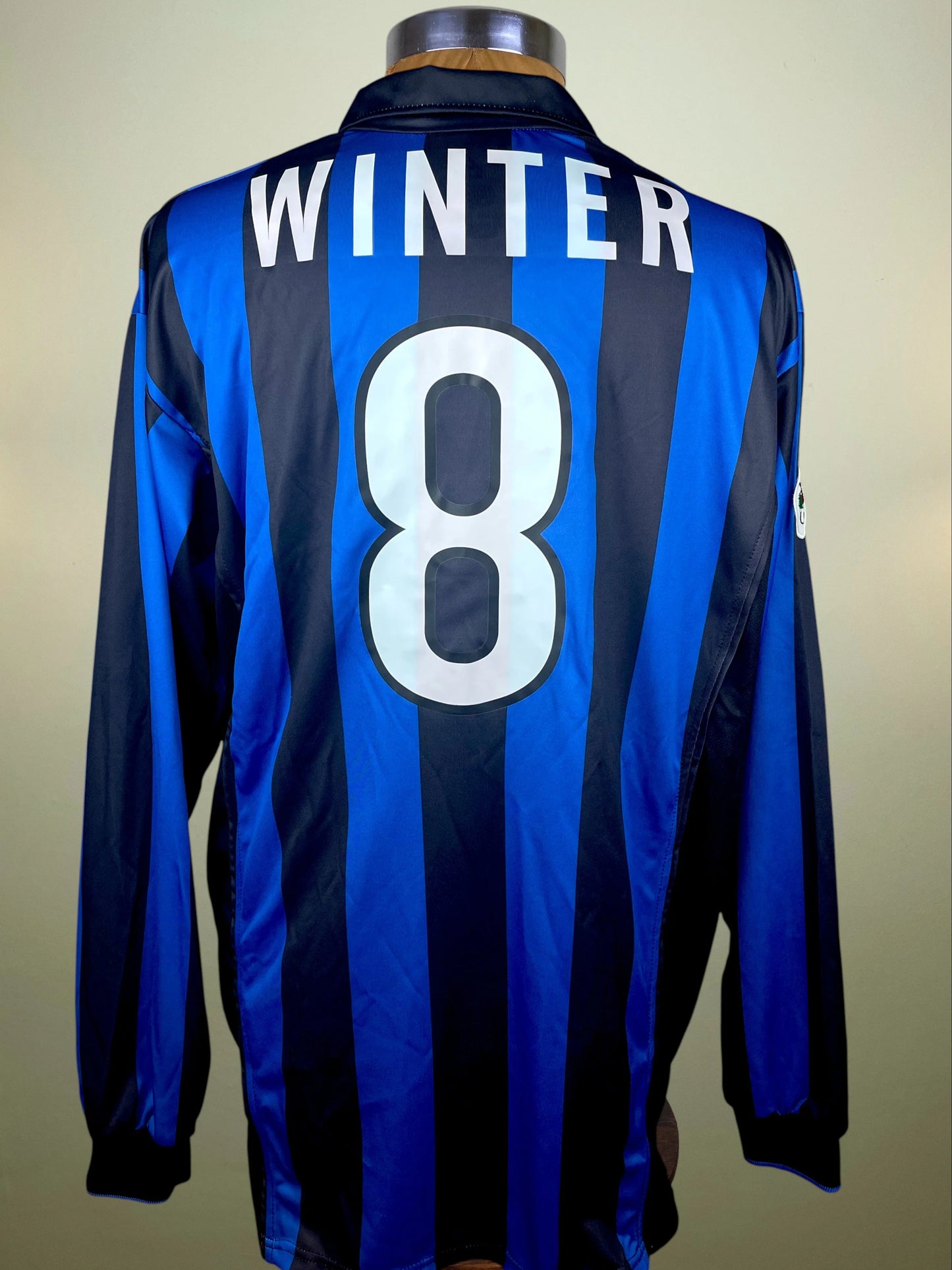 Match Shirt • Club • Inter • 1998 • Nike • Home • #8 • Aron Winter • Match Worn