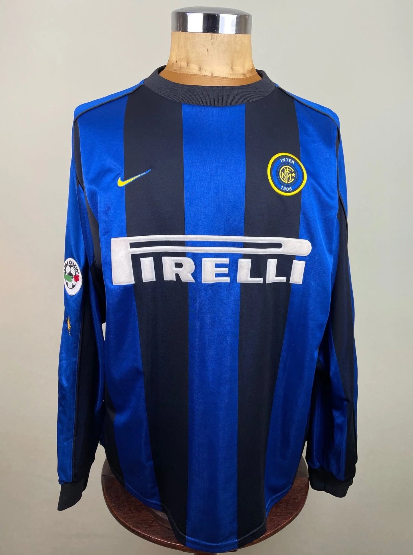 Match Shirt • Club • Inter • 1999 • Nike • Home • #10 • Roberto Baggio • Match Worn • Signed