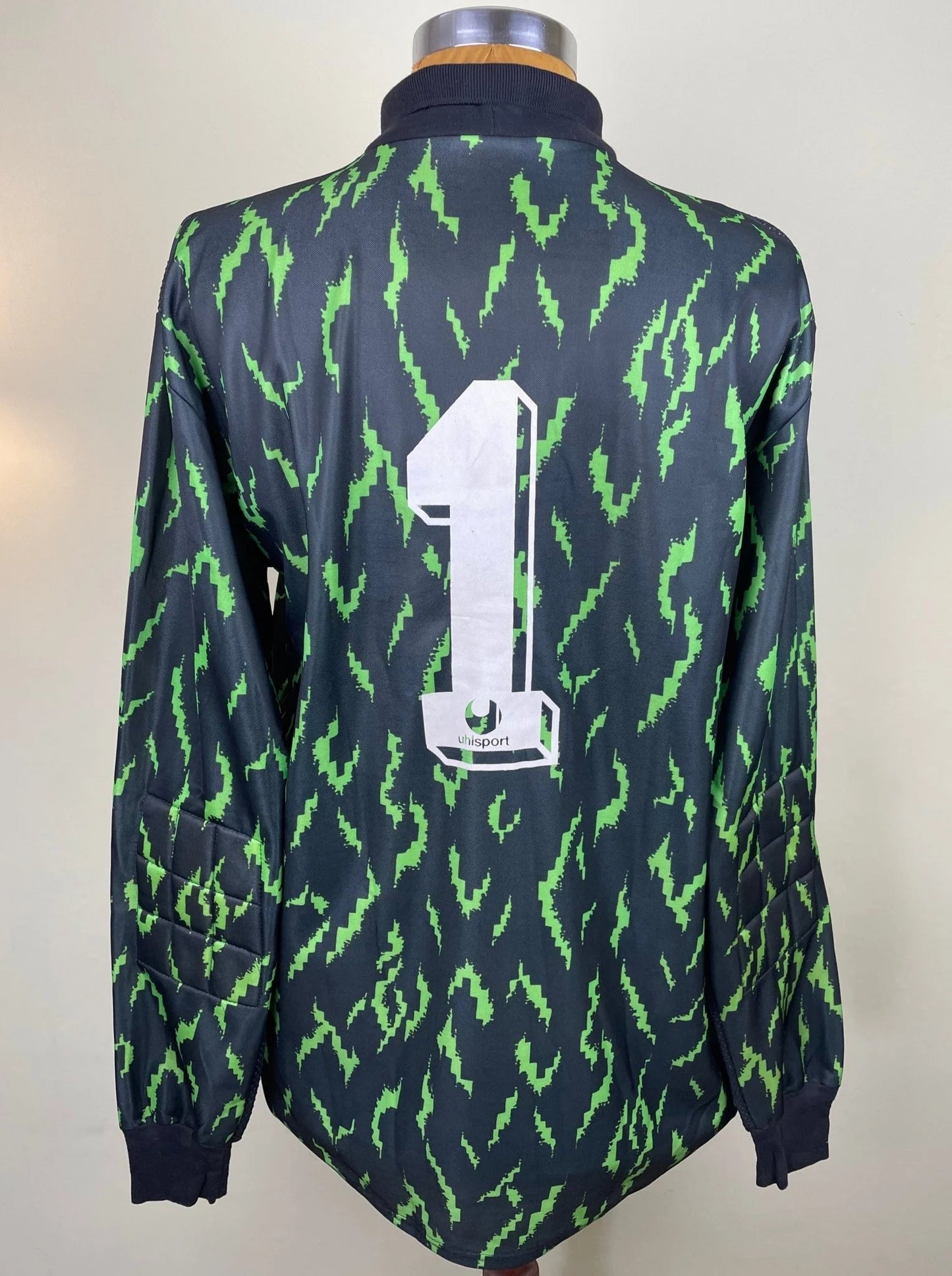 Match Shirt • Club • Juventus • 1989 • Uhlsport • Keeper • #1 • Stefano Tacconi • Match Worn
