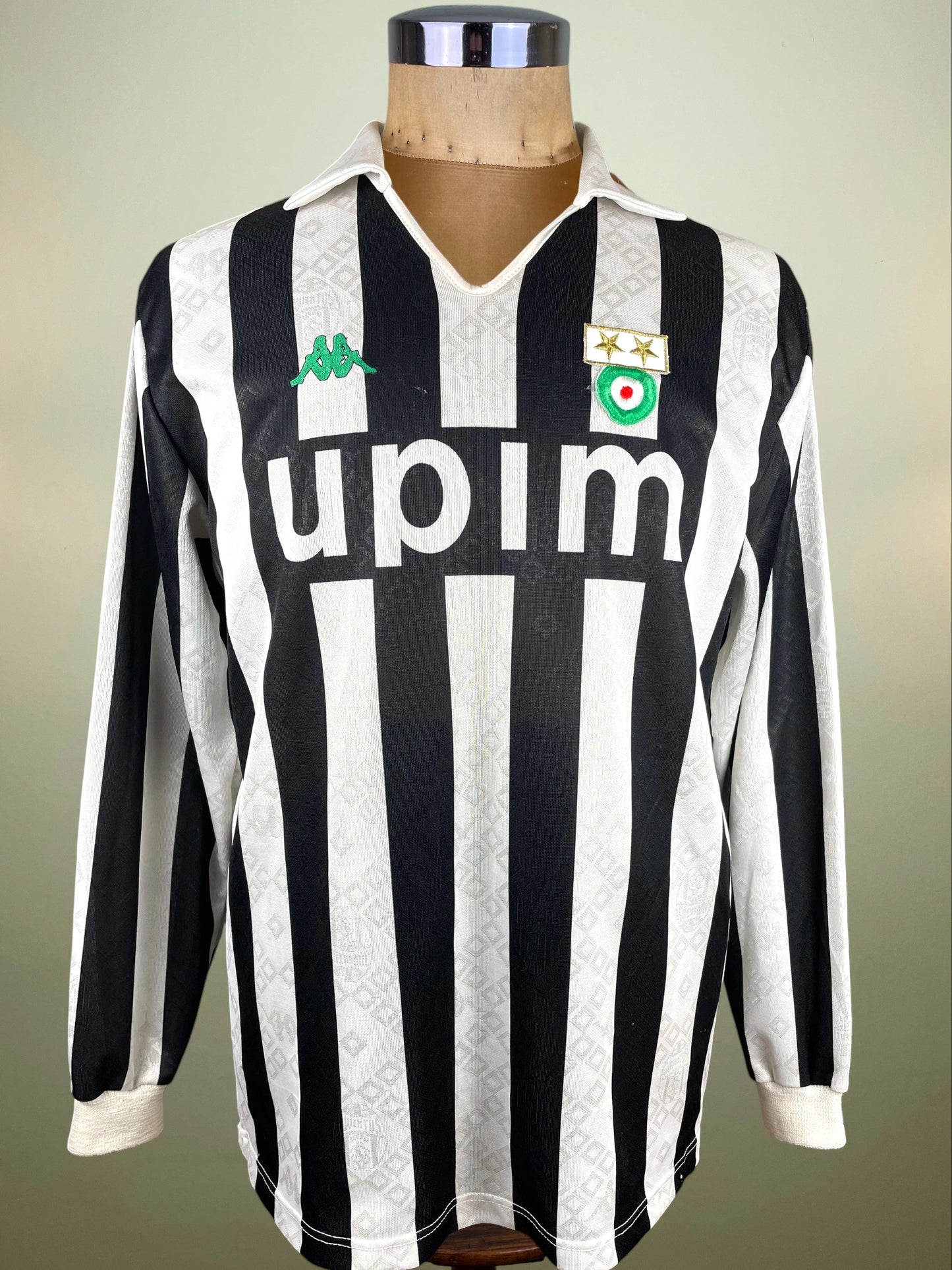 Match Shirt • Club • Juventus • 1990 • Kappa • Home • #10 • Roberto Baggio • Match Worn