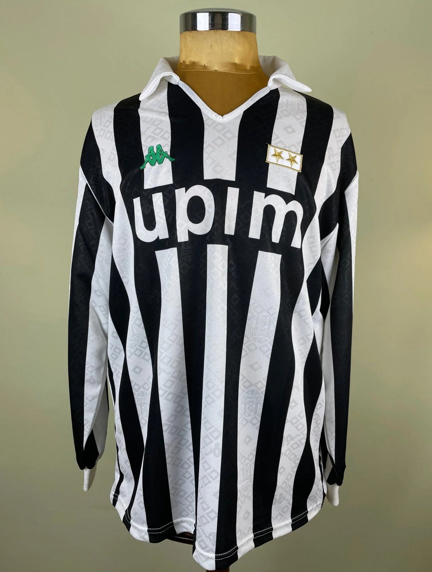 Match Shirt • Club • Juventus • 1991 • Kappa • Home • #4 • Antonio Conte • Match Worn