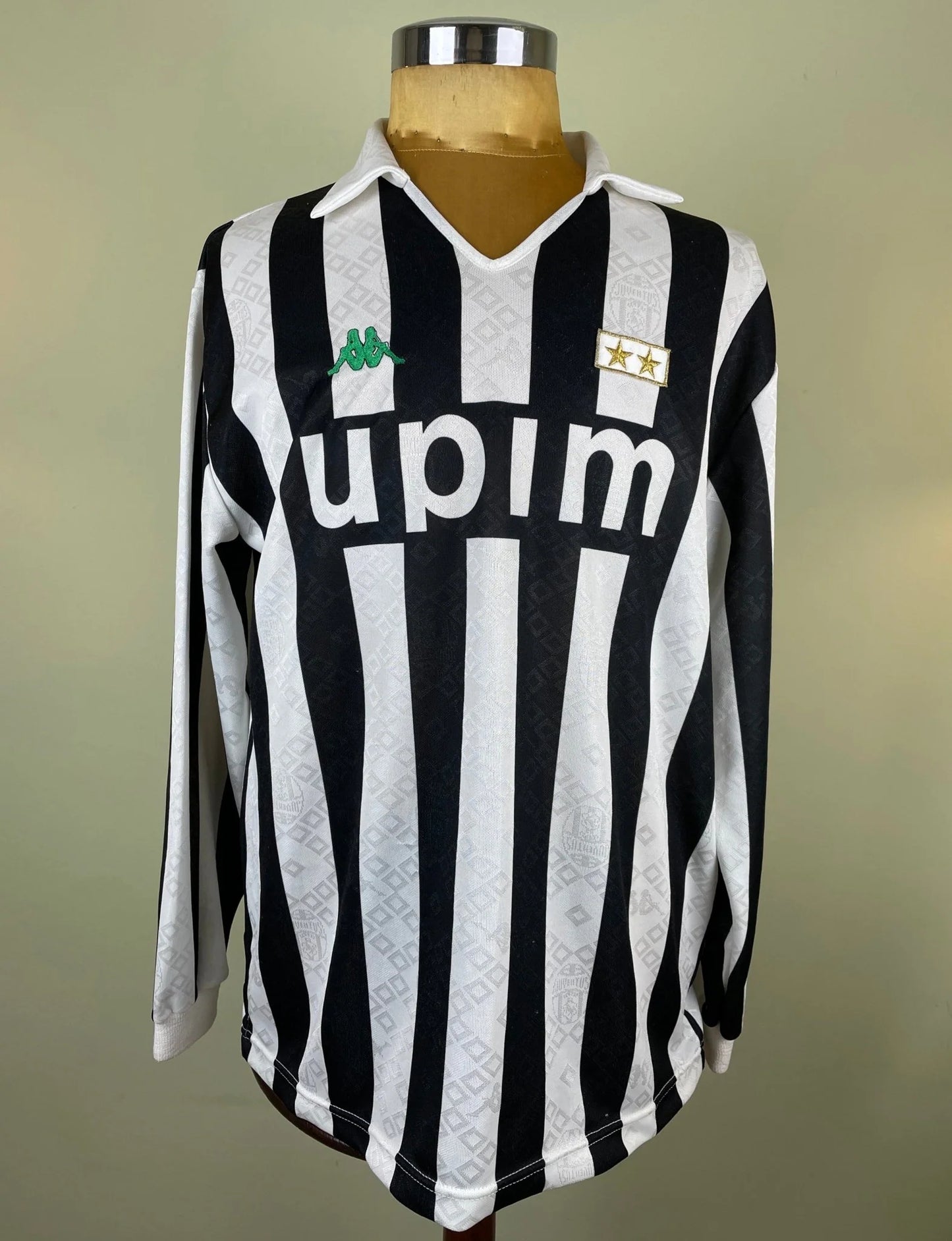 Match Shirt • Club • Juventus • 1991 • Kappa • Home • #7 • Paolo di Canio • Match Worn