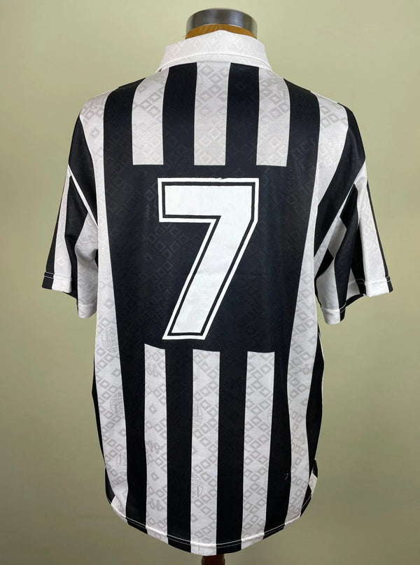 Match Shirt • Club • Juventus • 1992 • Kappa • Home • #7 • Antonio Conte • Match Worn