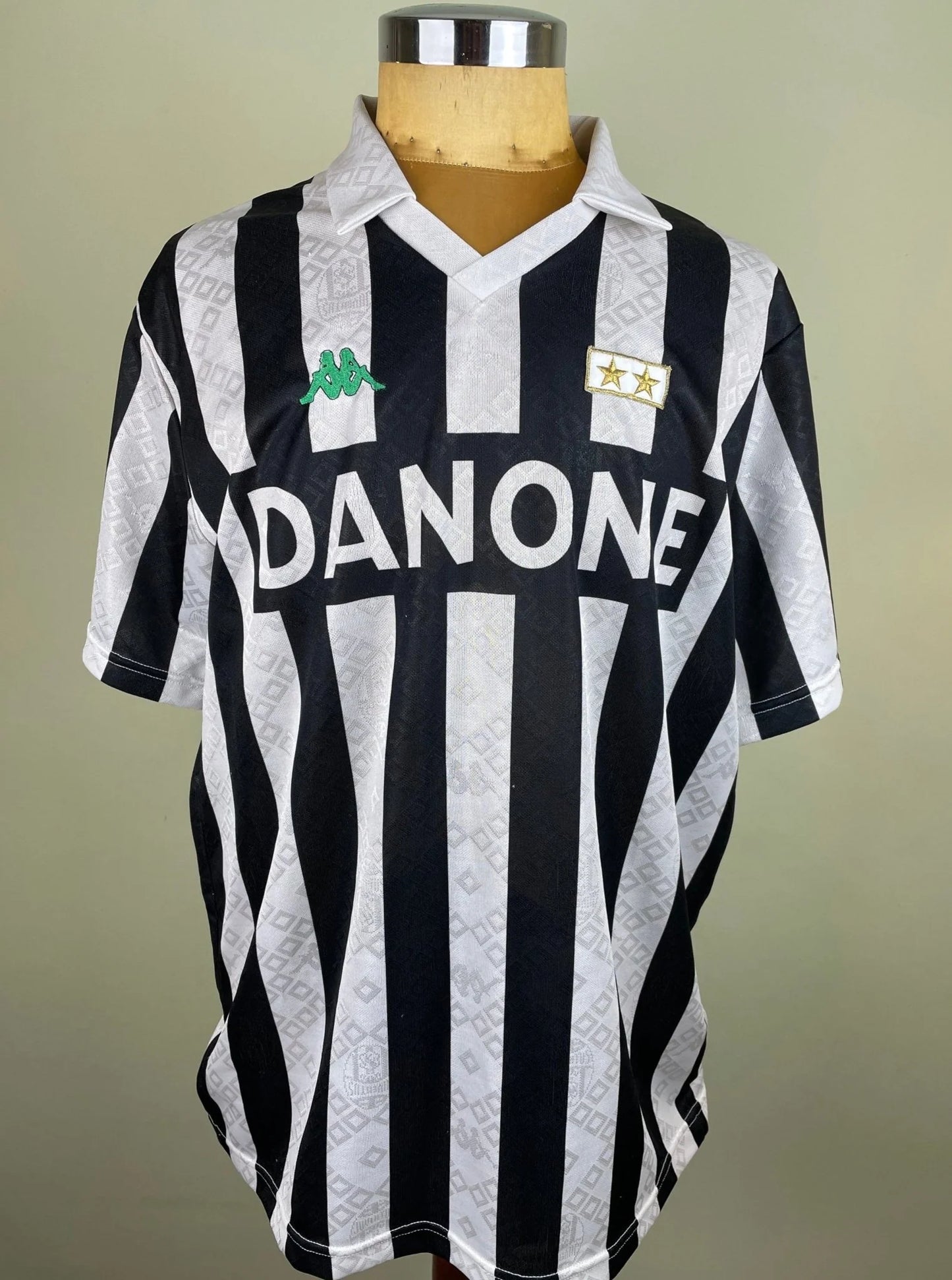 Match Shirt • Club • Juventus • 1992 • Kappa • Home • #7 • Antonio Conte • Match Worn