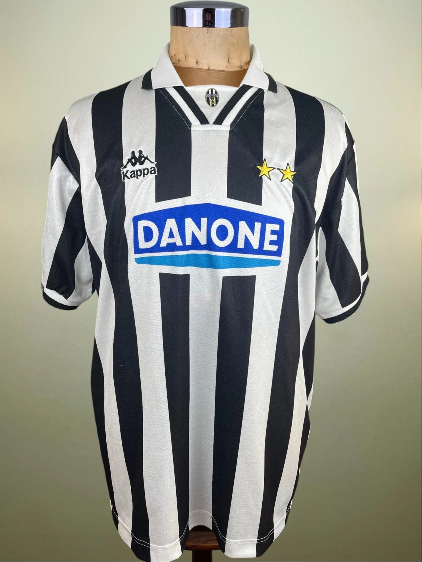 Match Shirt • Club • Juventus • 1994 • Kappa • Home • #9 • Gianluca Vialli • Match Worn