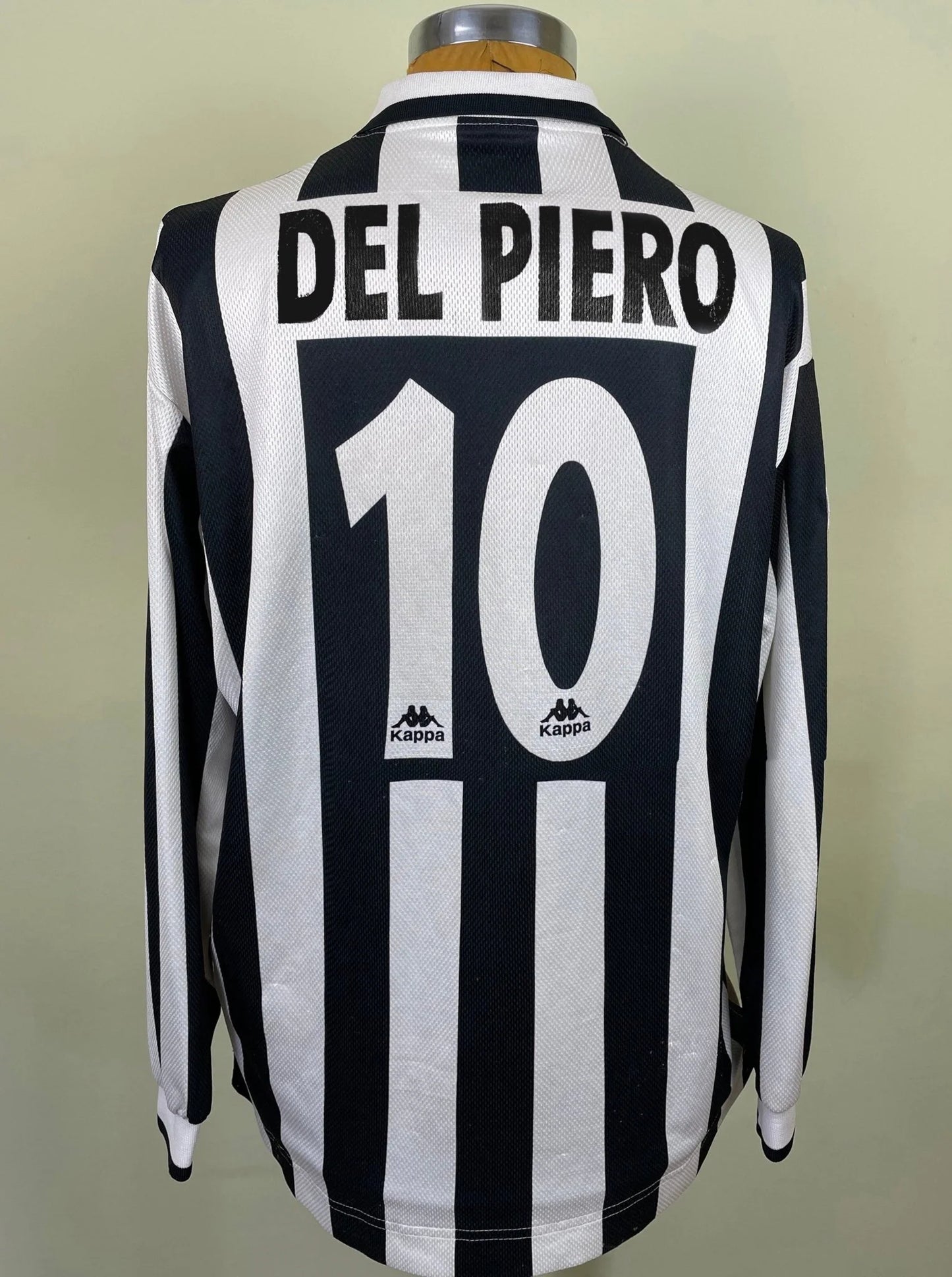 Match Shirt • Club • Juventus • 1996 • Kappa • Home • #10 • Alessandro del Piero • Match Worn