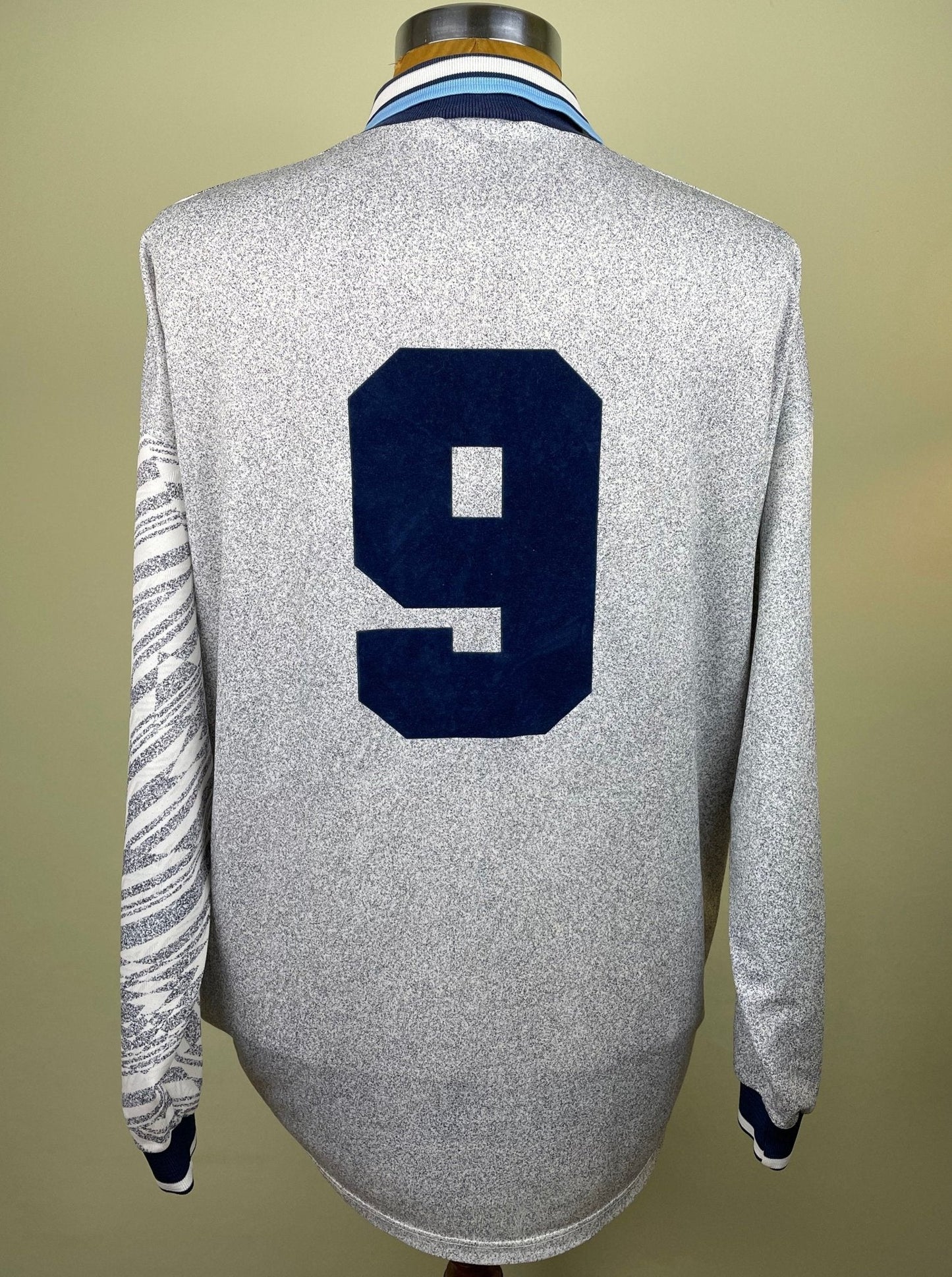 Match Shirt • Club • Lazio • 1994 • Umbro • Away • #9 • Alen Bokšić • vs Napoli