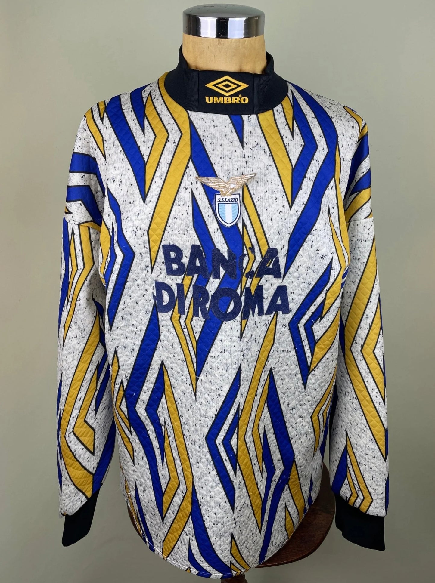 Match Shirt • Club • Lazio • 1994 • Umbro • Keeper • #1 • Luca Marchegiani • Match Worn