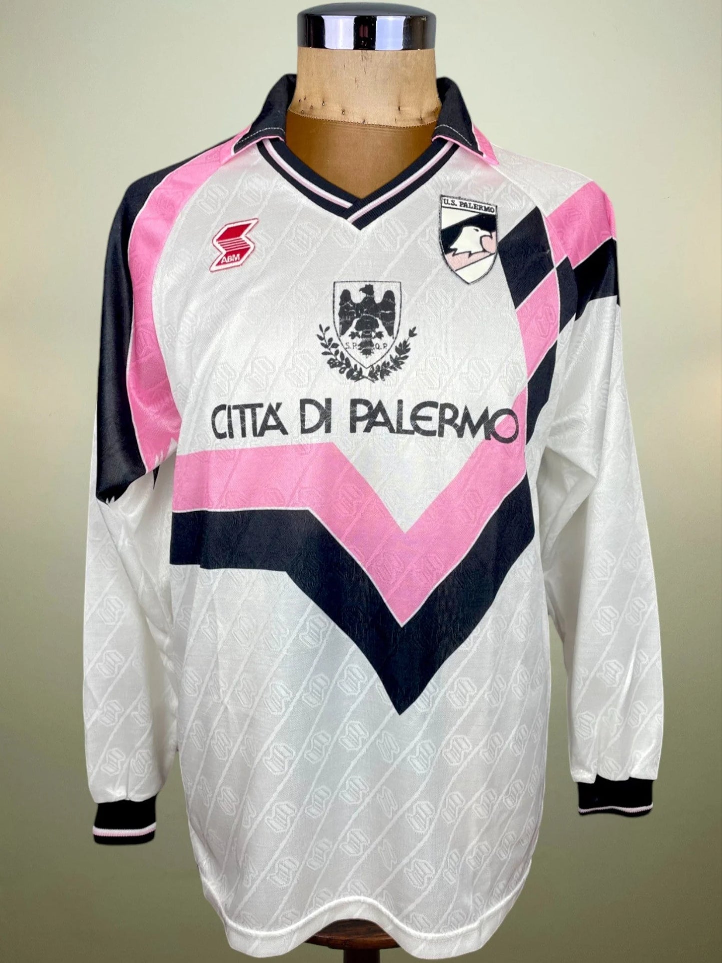 Match Shirt • Club • Palermo • 1990 • ABM • Away • #8 • Match Worn
