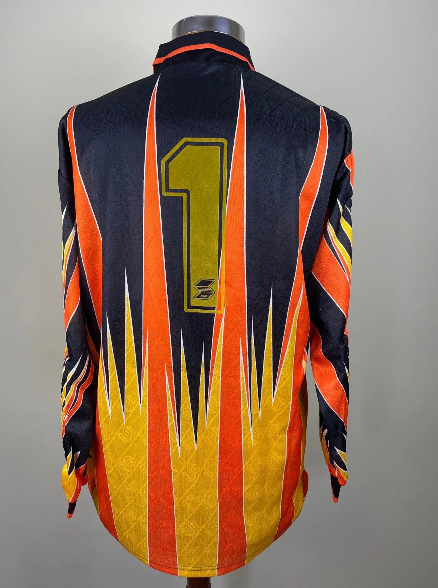 Match Shirt • Club • Palermo • 1990 • ABM • Keeper • #1 • Pietro Pappalardo • Match Worn