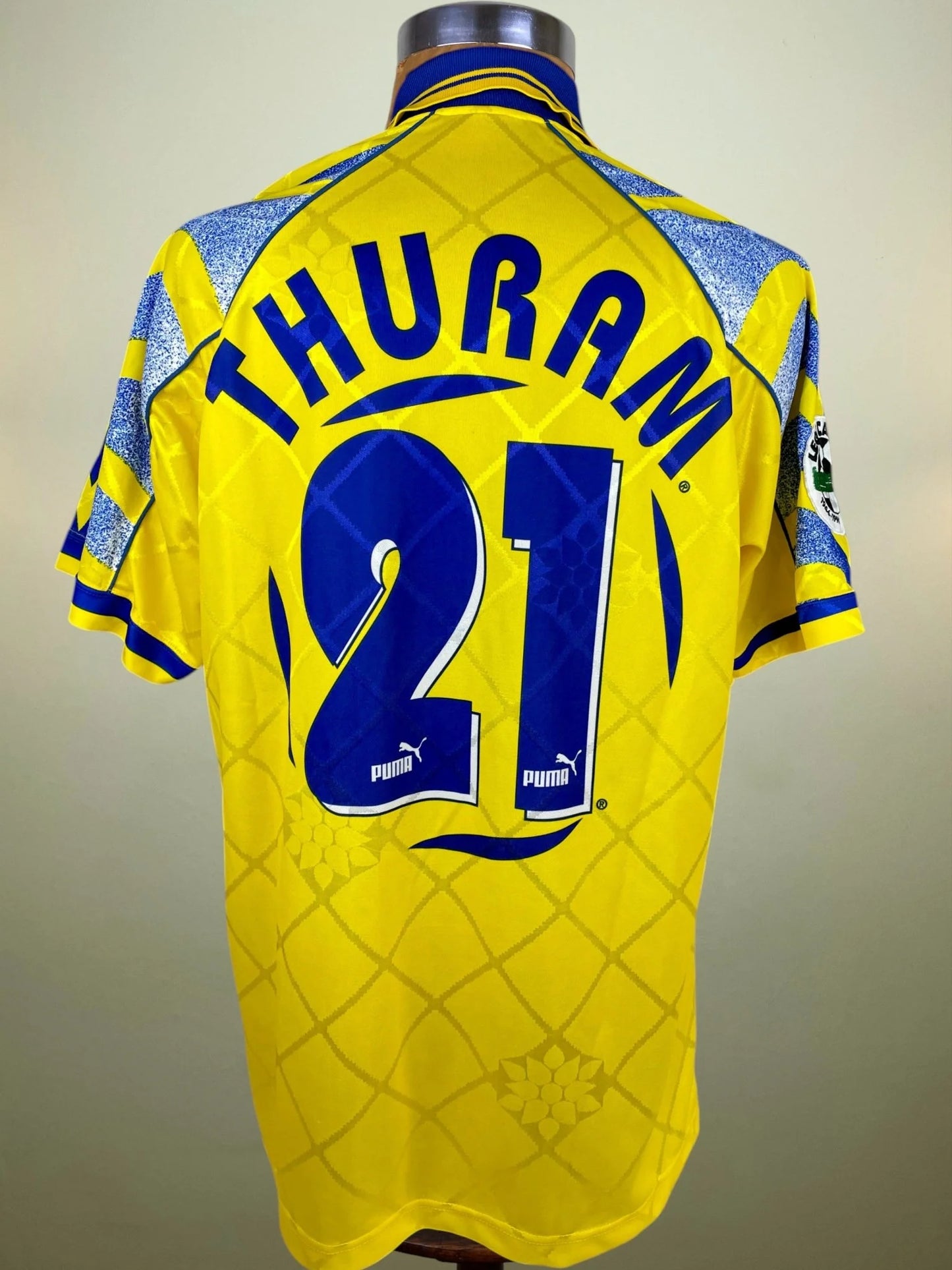 Match Shirt • Club • Parma • 1996 • Puma • Away • #21 • Lilian Thuram • Match Worn