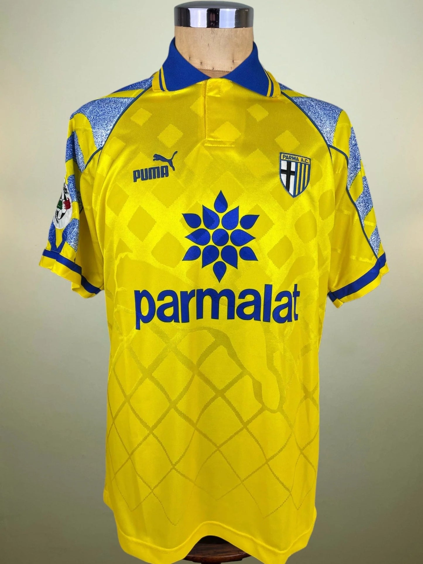 Match Shirt • Club • Parma • 1996 • Puma • Away • #21 • Lilian Thuram • Match Worn
